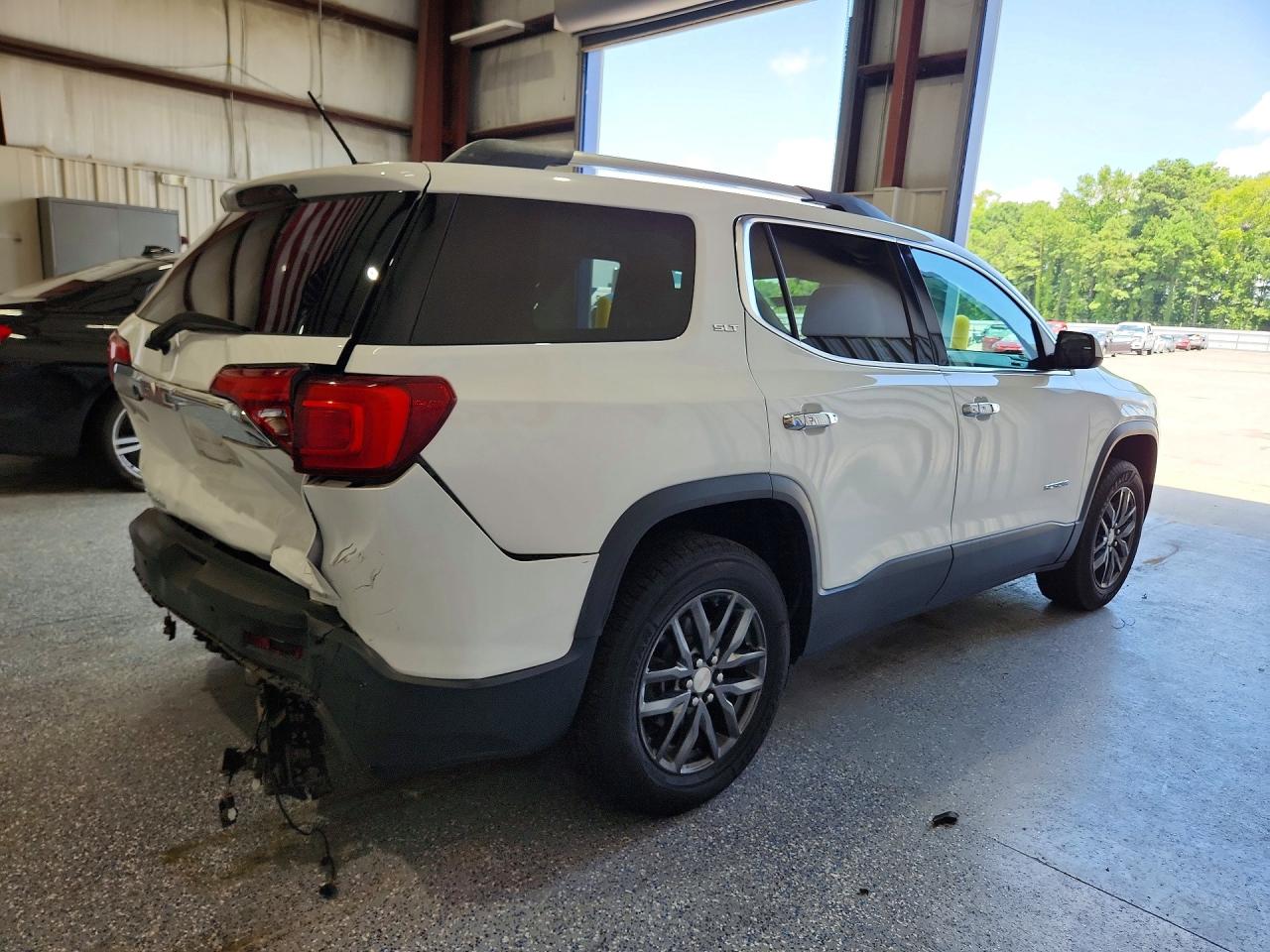 2019 Gmc Acadia Slt-1 Белый vin: 1GKKNMLS3KZ276982