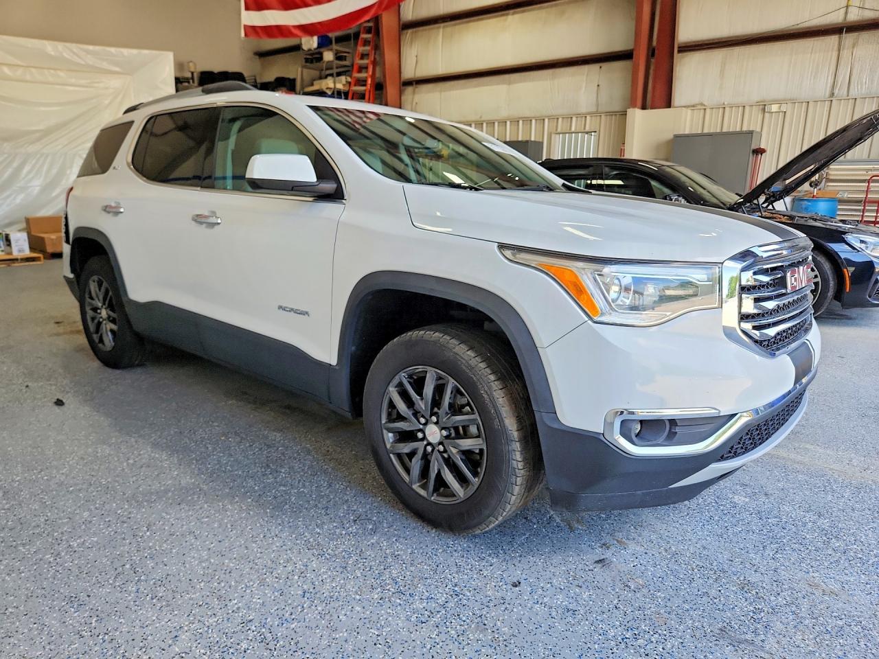 2019 Gmc Acadia Slt-1 Белый vin: 1GKKNMLS3KZ276982