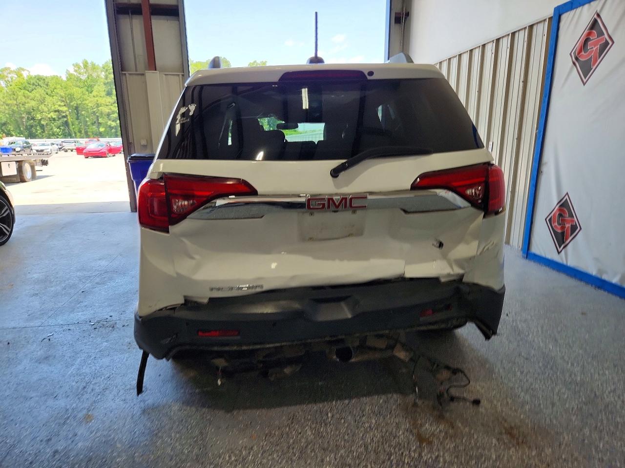 2019 Gmc Acadia Slt-1 Белый vin: 1GKKNMLS3KZ276982