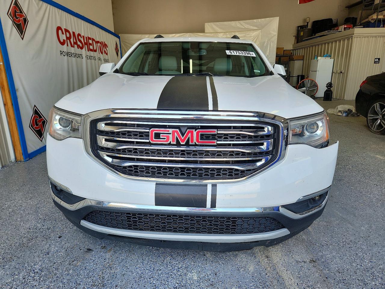 2019 Gmc Acadia Slt-1 Белый vin: 1GKKNMLS3KZ276982