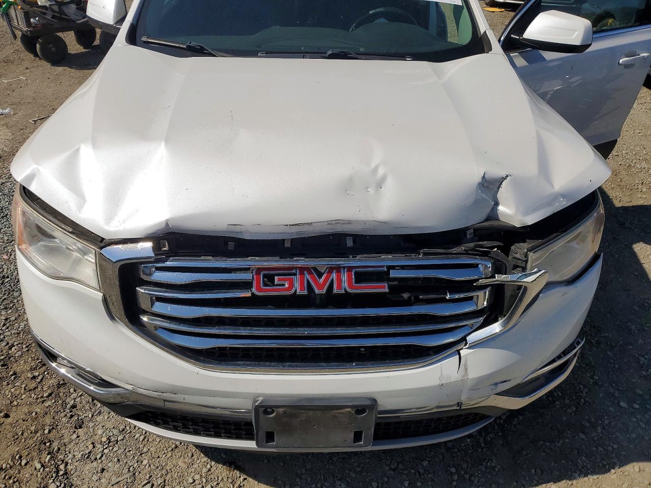 2018 Gmc Acadia Slt-1 Белый vin: 1GKKNMLS4JZ155926