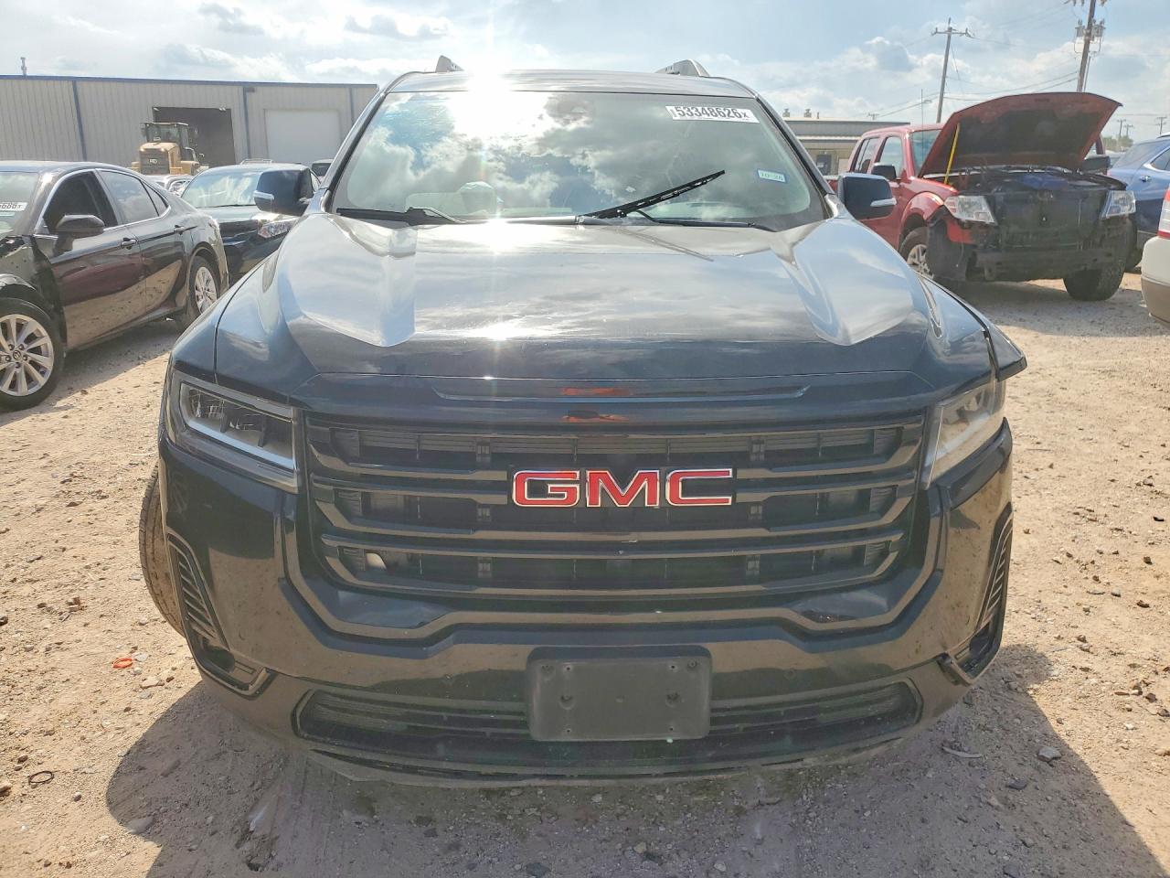 2021 Gmc Acadia Slt Black vin: 1GKKNMLS5MZ206936