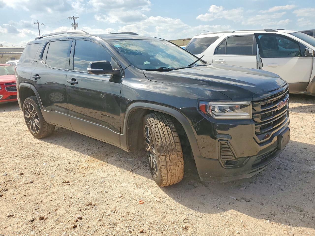 2021 Gmc Acadia Slt Black vin: 1GKKNMLS5MZ206936