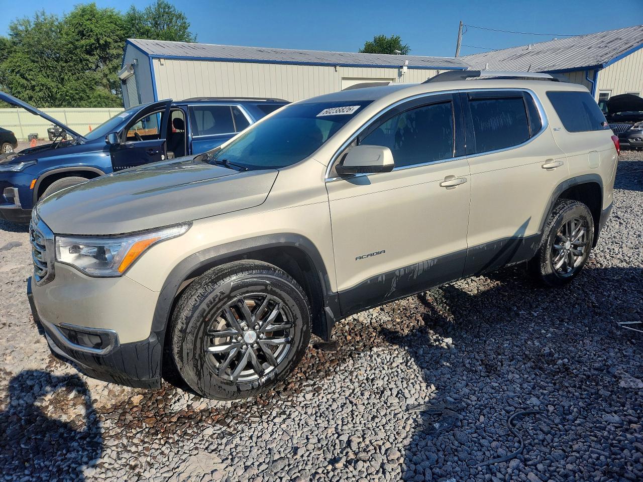 2017 Gmc Acadia Slt-1 Бежевый vin: 1GKKNMLS6HZ126339