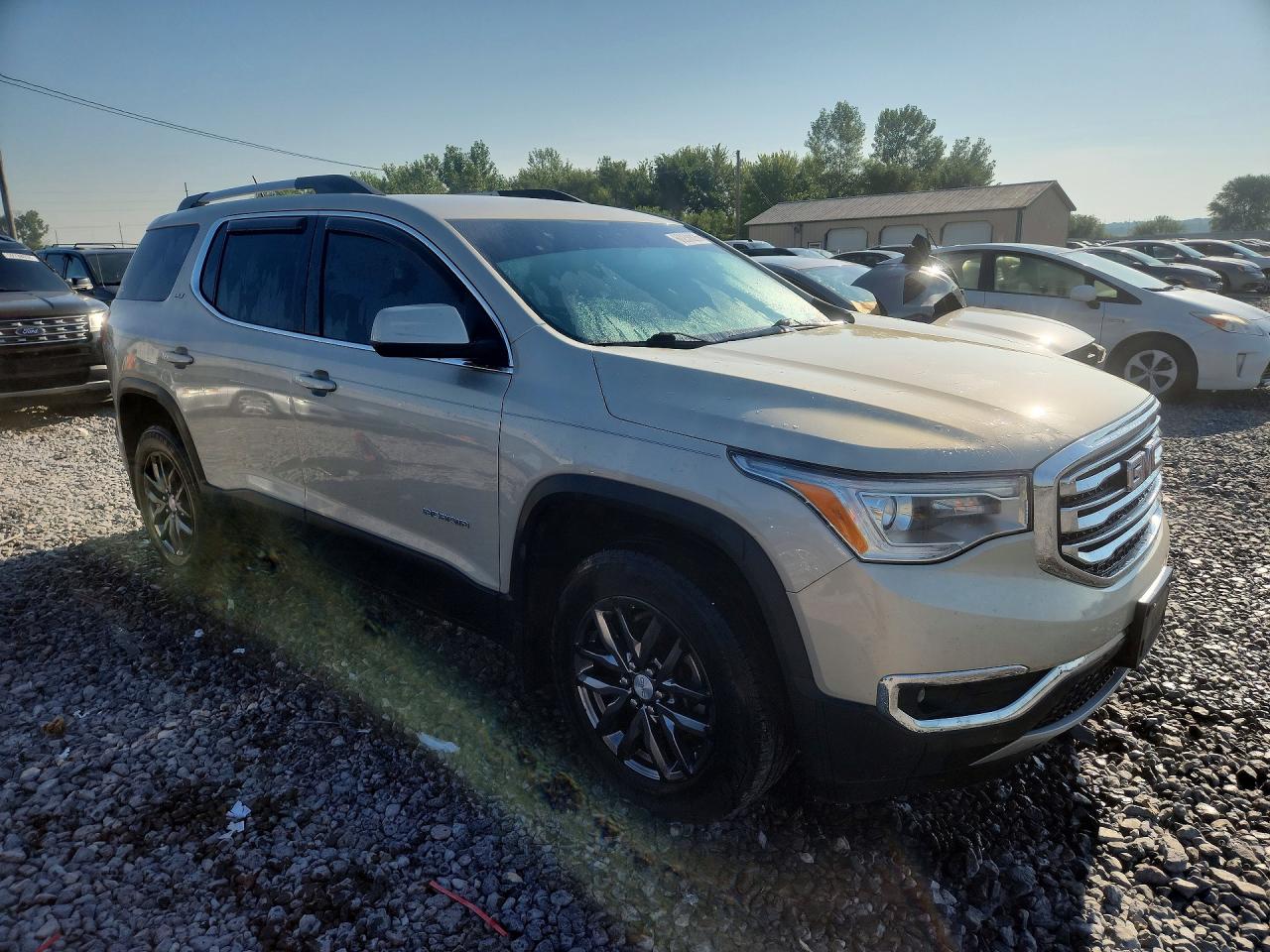 2017 Gmc Acadia Slt-1 Бежевый vin: 1GKKNMLS6HZ126339