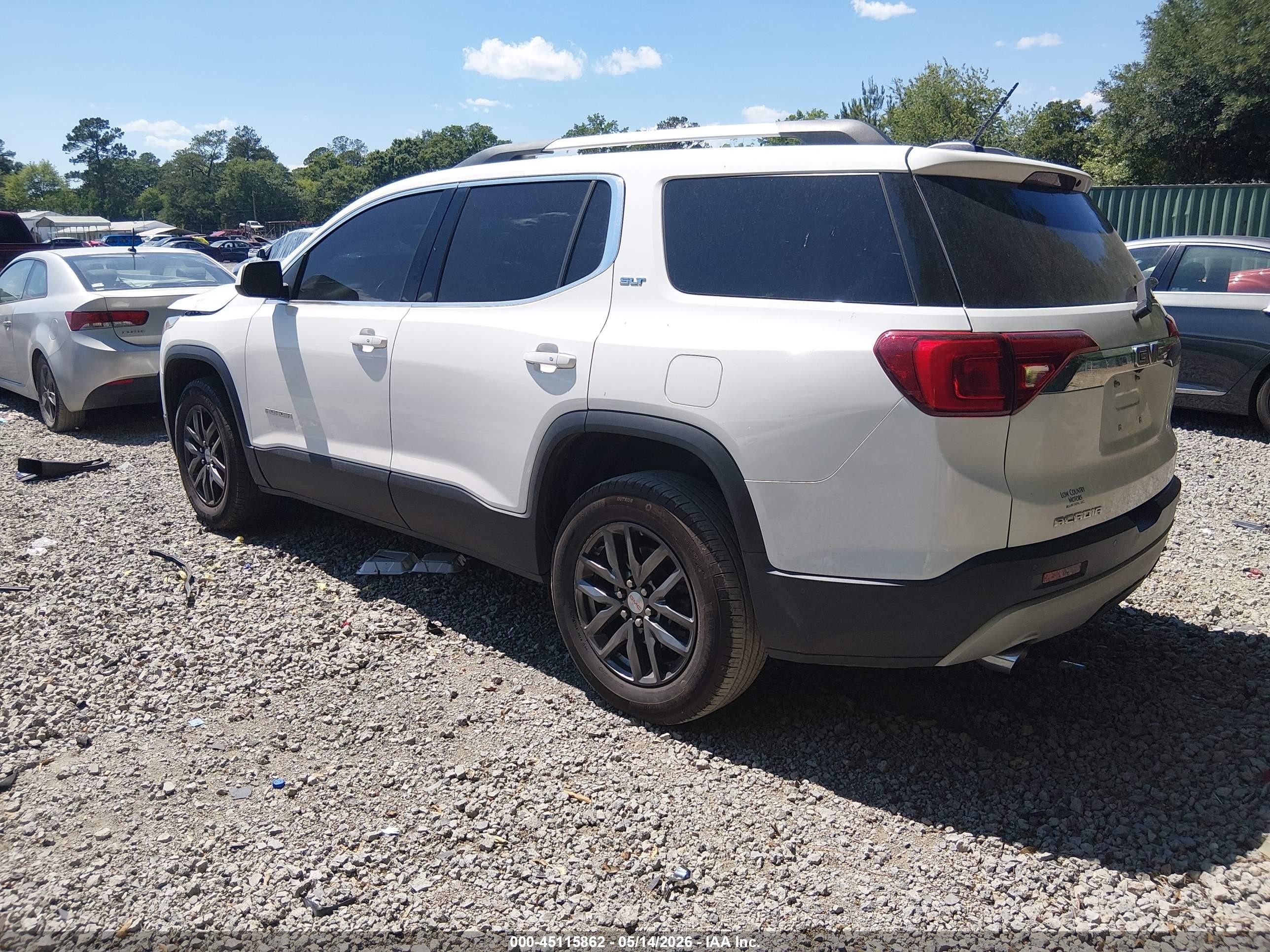 2017 Gmc Acadia Slt-1 Cream vin: 1GKKNMLS6HZ226988