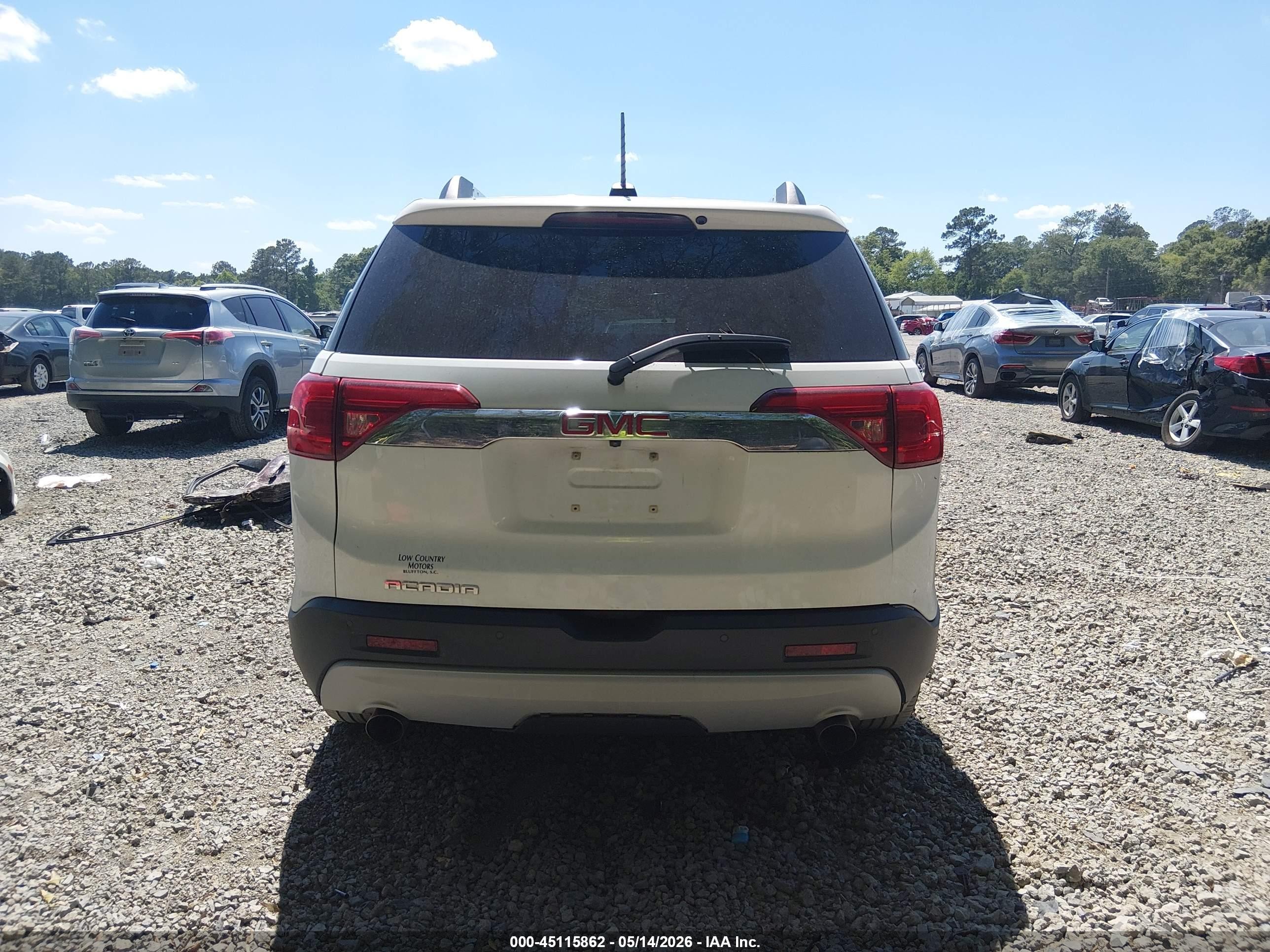 2017 Gmc Acadia Slt-1 Cream vin: 1GKKNMLS6HZ226988