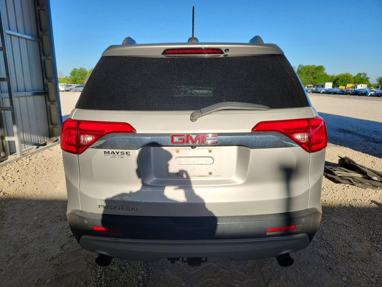 2017 Gmc Acadia Slt-1 Silver vin: 1GKKNMLS6HZ248165