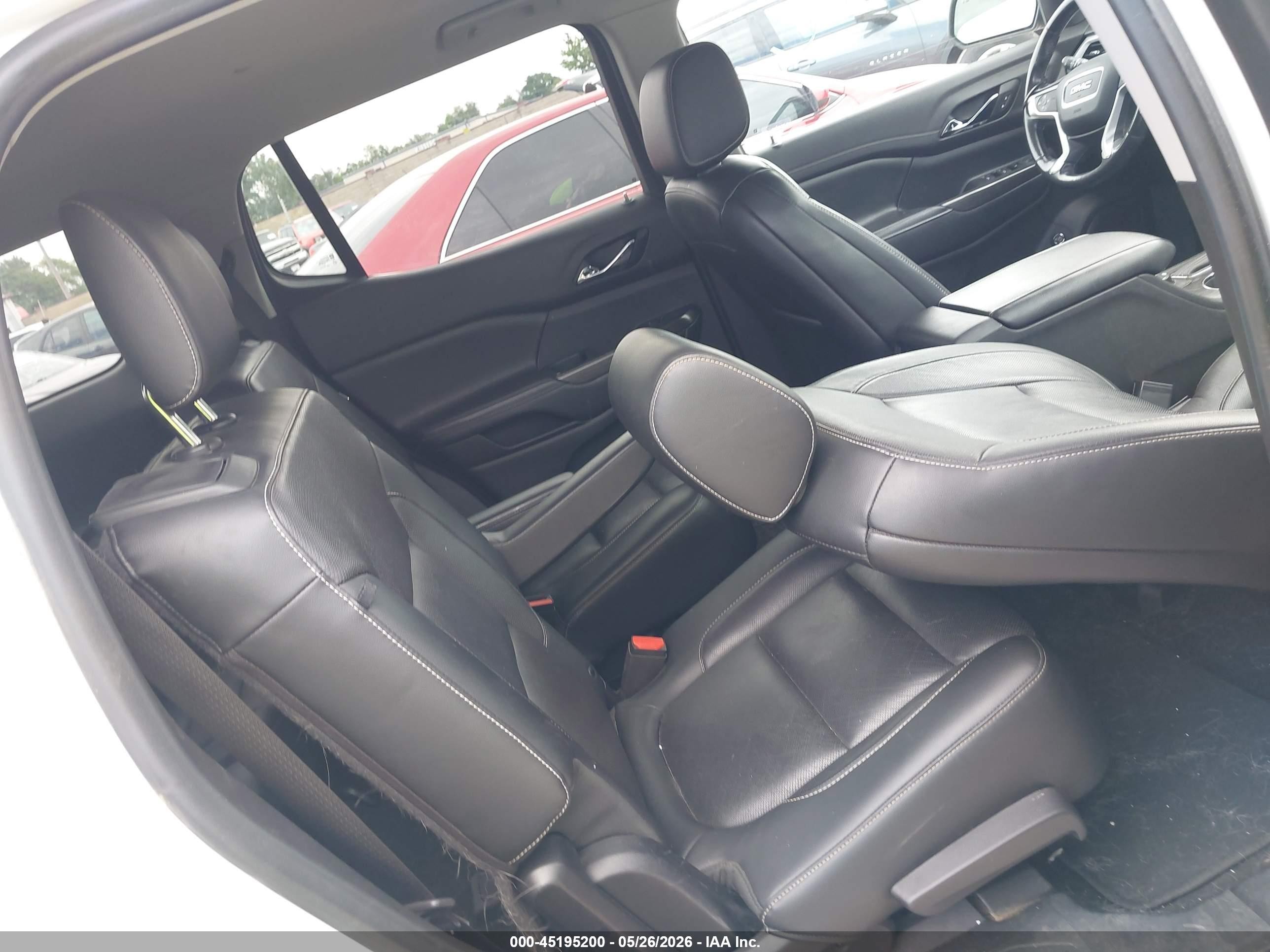 2019 Gmc Acadia Slt-1 White vin: 1GKKNMLS6KZ183793