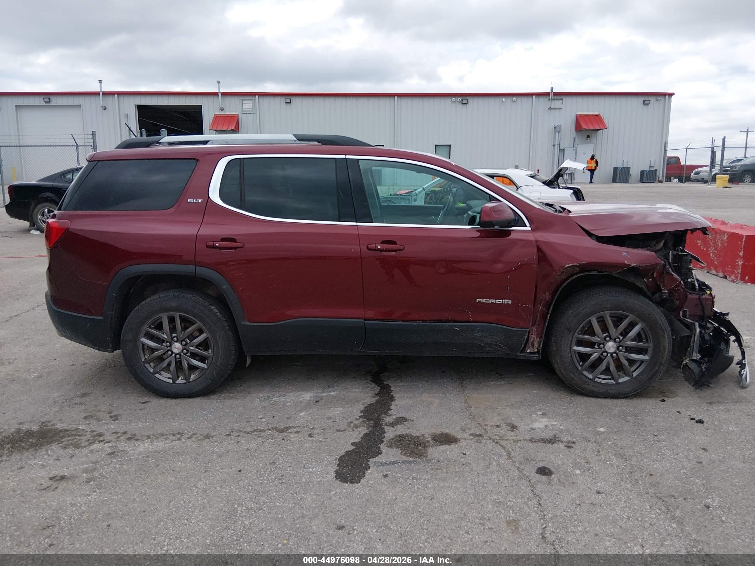 2017 Gmc Acadia Slt-1 Maroon vin: 1GKKNMLS7HZ128438