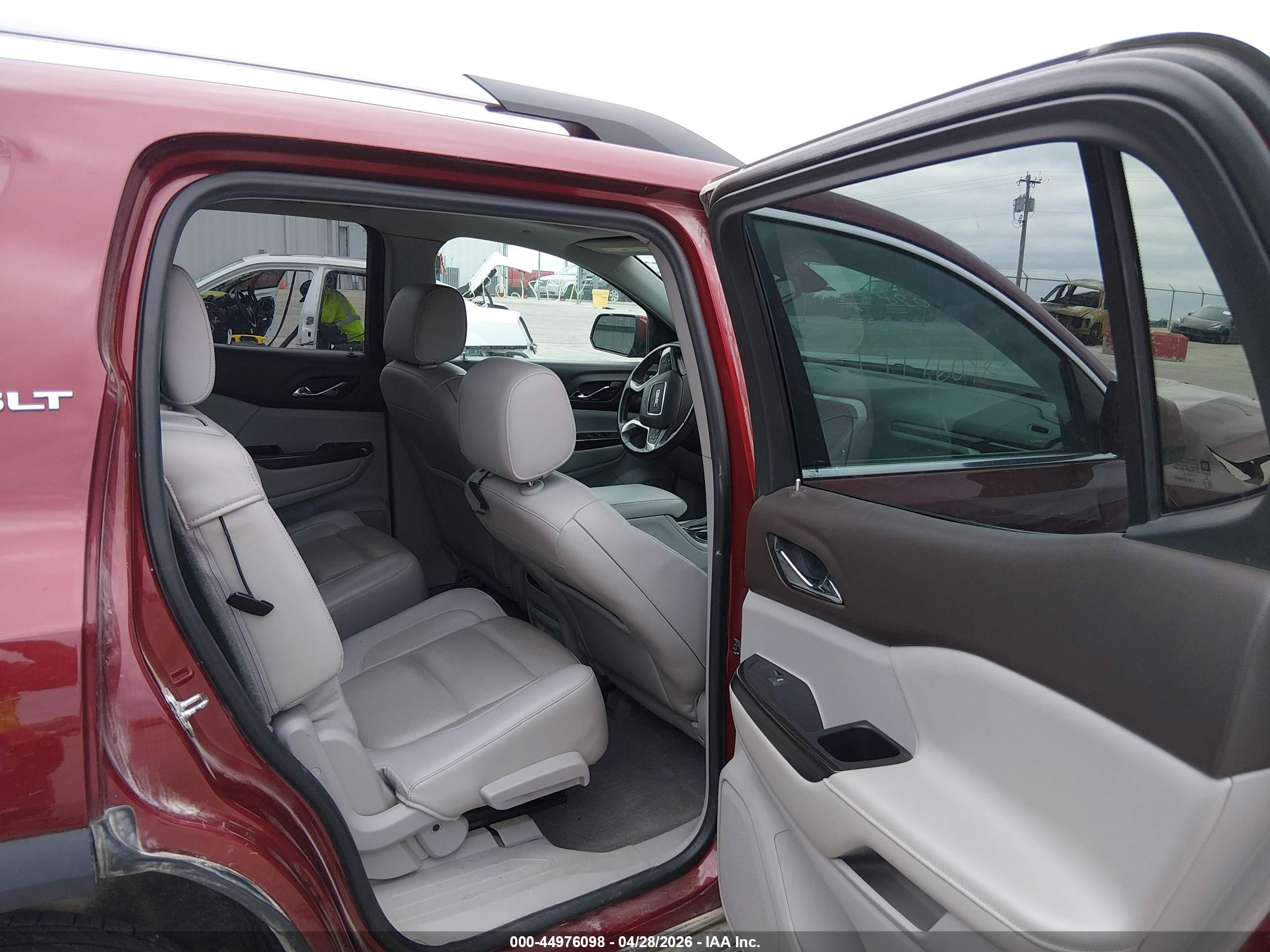 2017 Gmc Acadia Slt-1 Maroon vin: 1GKKNMLS7HZ128438