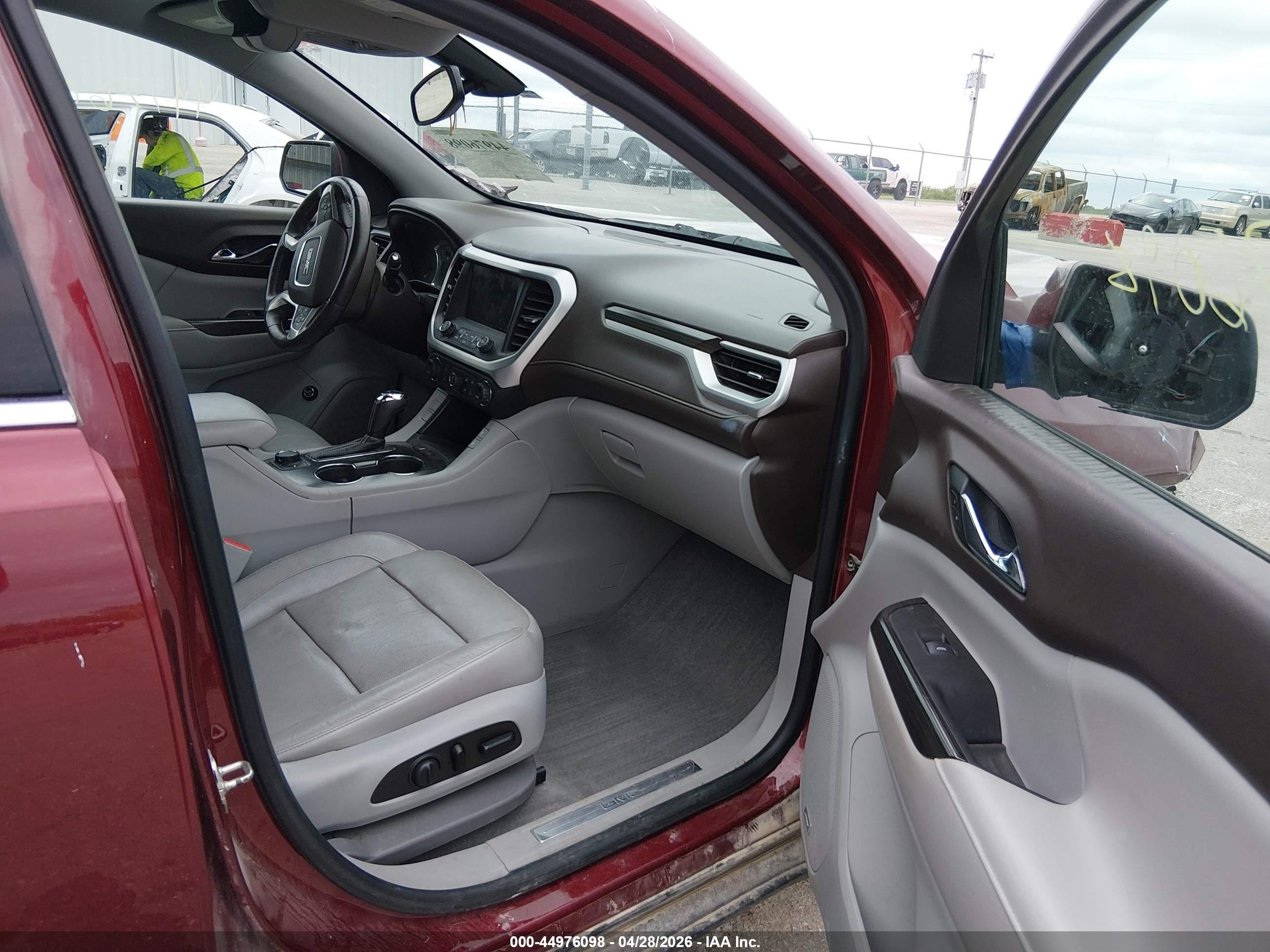 2017 Gmc Acadia Slt-1 Maroon vin: 1GKKNMLS7HZ128438