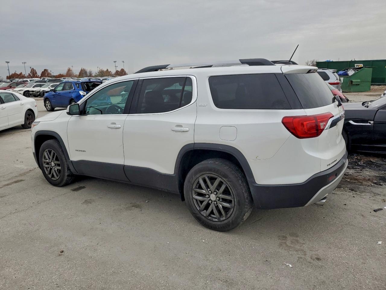 2017 Gmc Acadia Slt-1 White vin: 1GKKNMLS7HZ136037