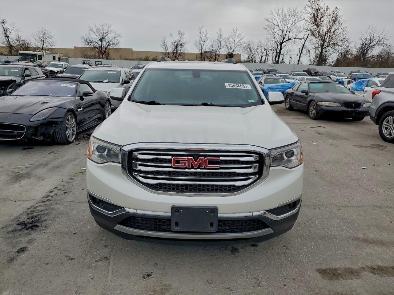 2017 Gmc Acadia Slt-1 White vin: 1GKKNMLS7HZ136037