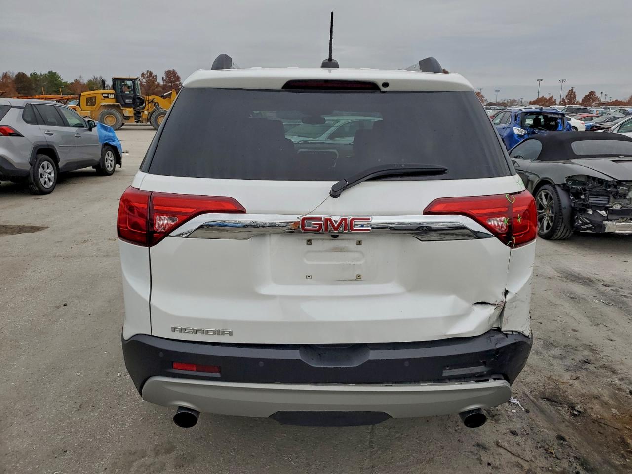 2017 Gmc Acadia Slt-1 White vin: 1GKKNMLS7HZ136037