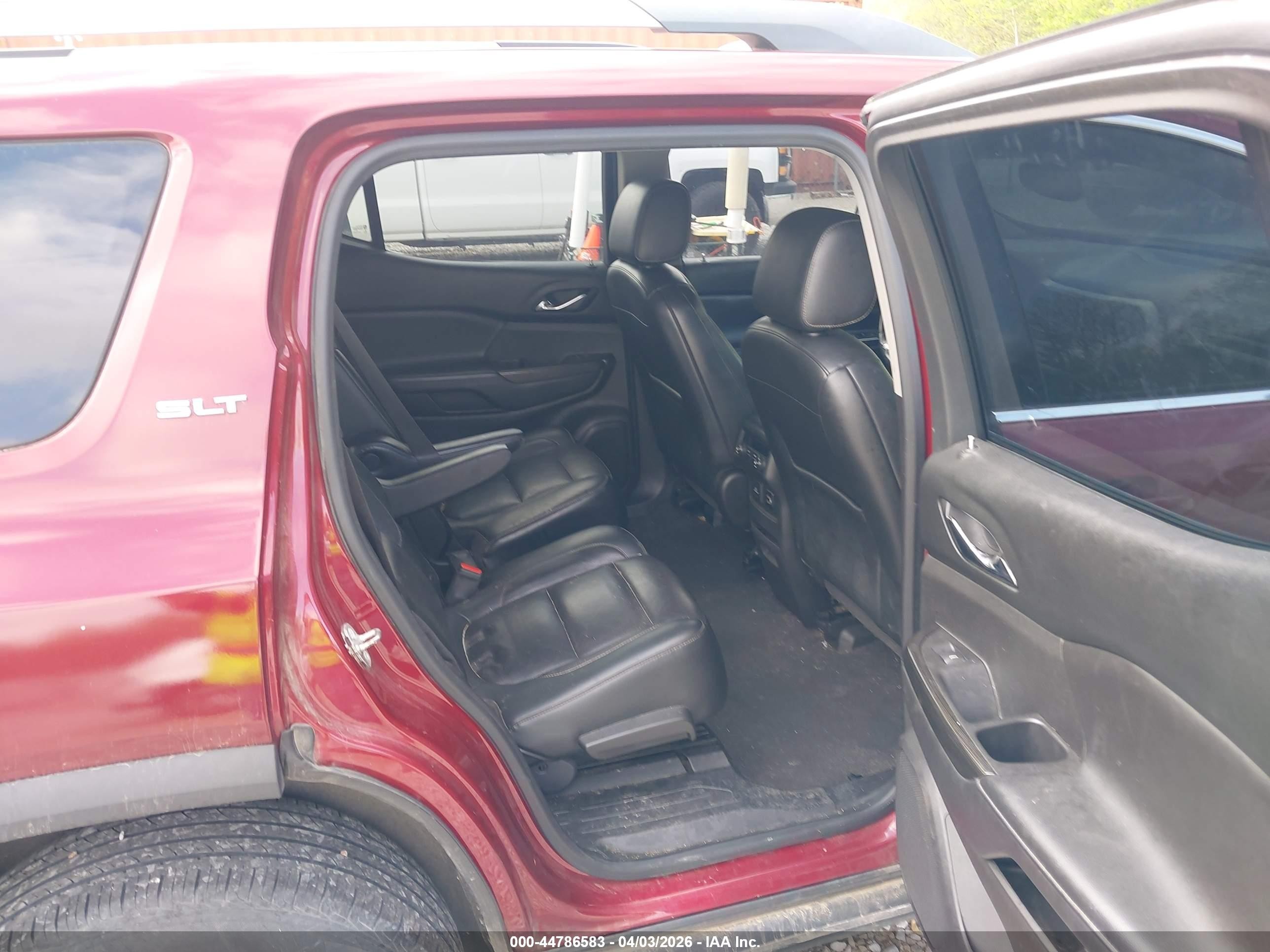 2018 Gmc Acadia Slt-1 Maroon vin: 1GKKNMLS7JZ129093