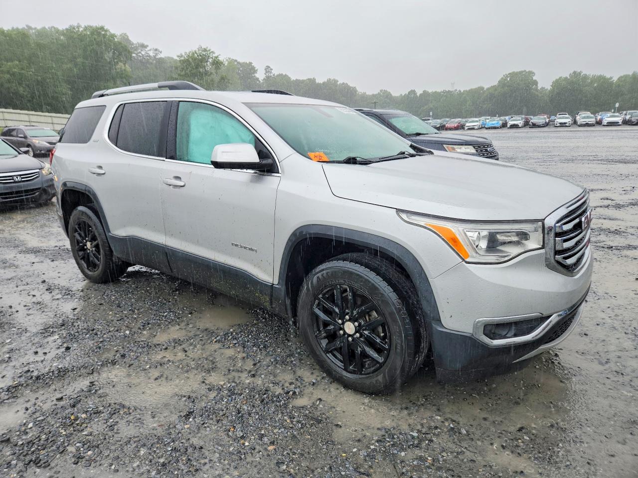 2018 Gmc Acadia Slt-1 Silver vin: 1GKKNMLS7JZ212796