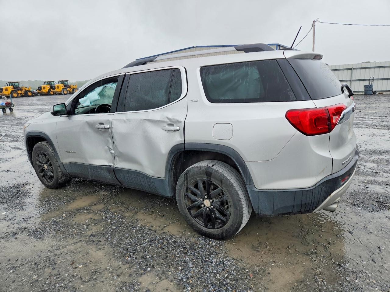 2018 Gmc Acadia Slt-1 Silver vin: 1GKKNMLS7JZ212796