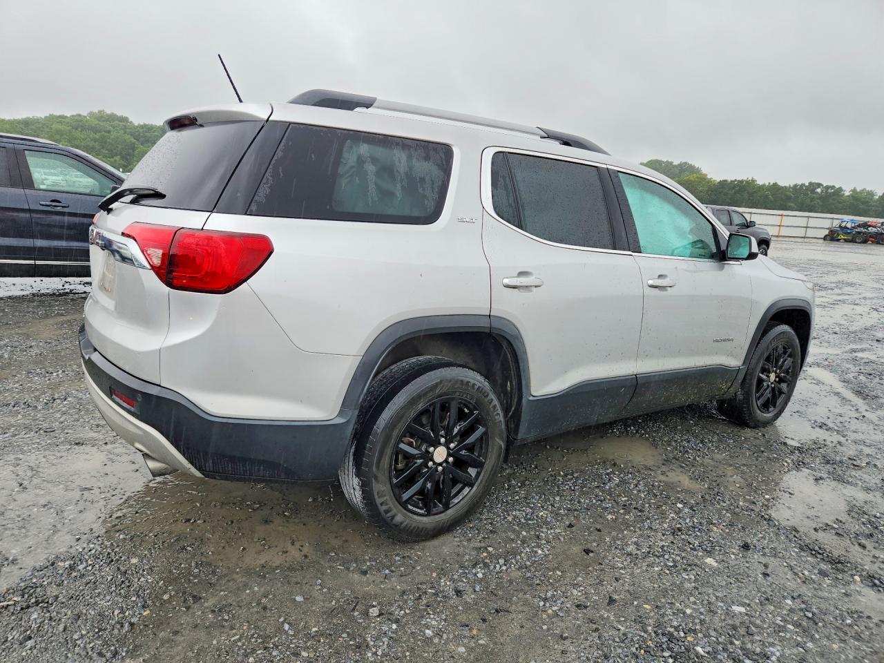 2018 Gmc Acadia Slt-1 Silver vin: 1GKKNMLS7JZ212796
