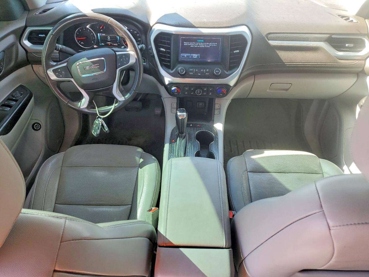 2019 Gmc Acadia Slt-1 Silver vin: 1GKKNMLS7KZ270831