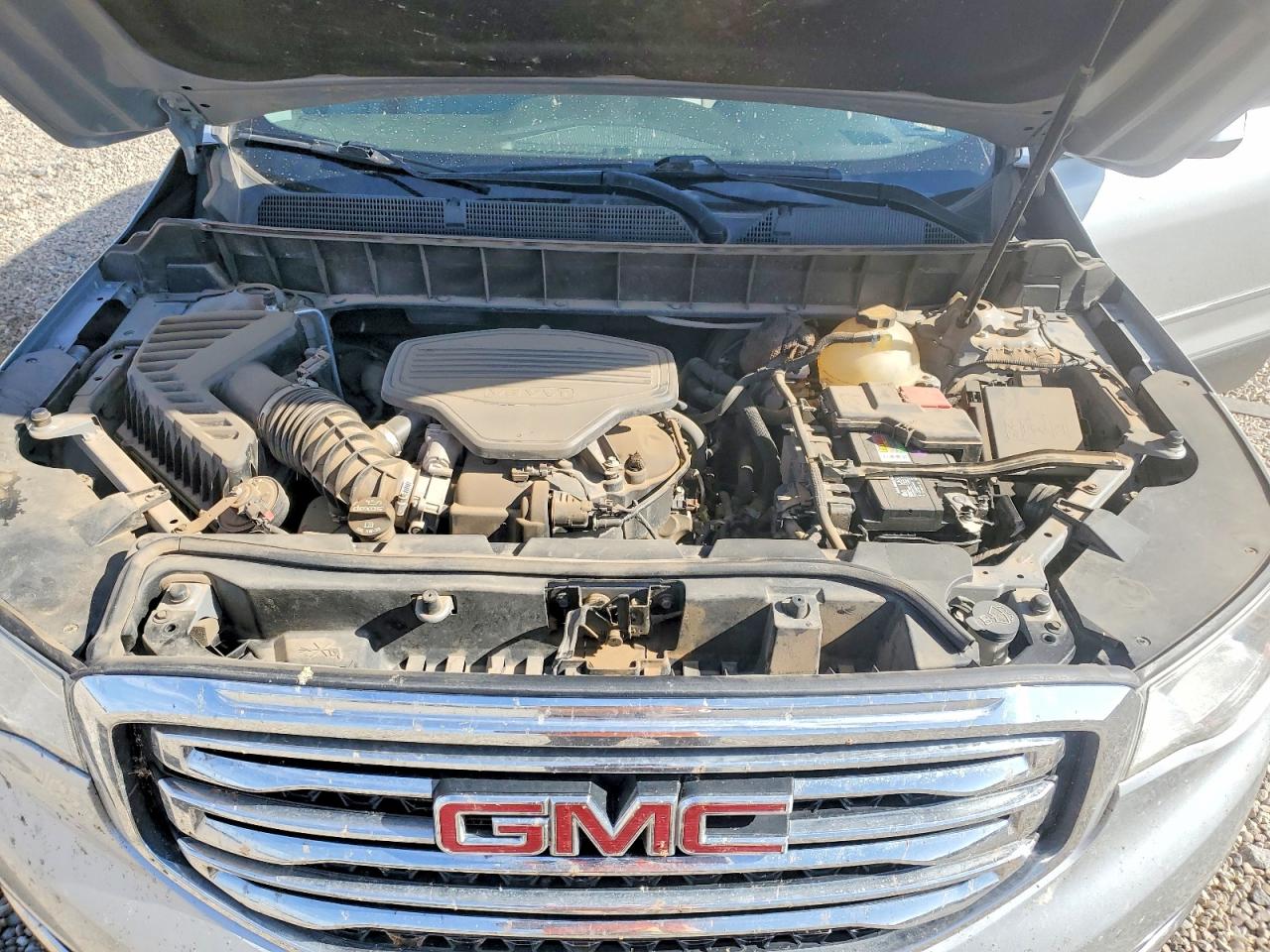 2019 Gmc Acadia Slt-1 Silver vin: 1GKKNMLS7KZ270831