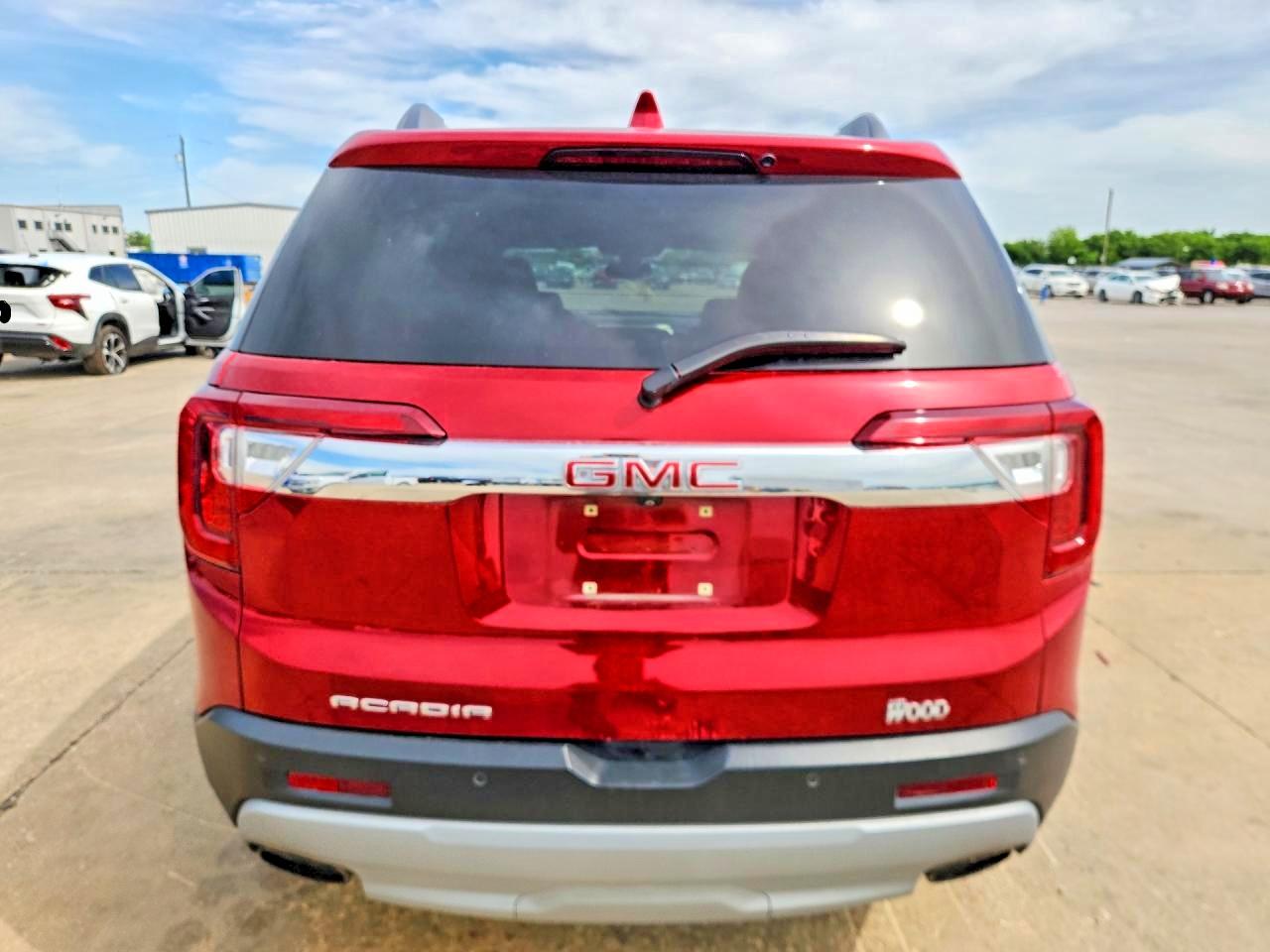 2021 Gmc Acadia Slt Red vin: 1GKKNMLSXMZ233629