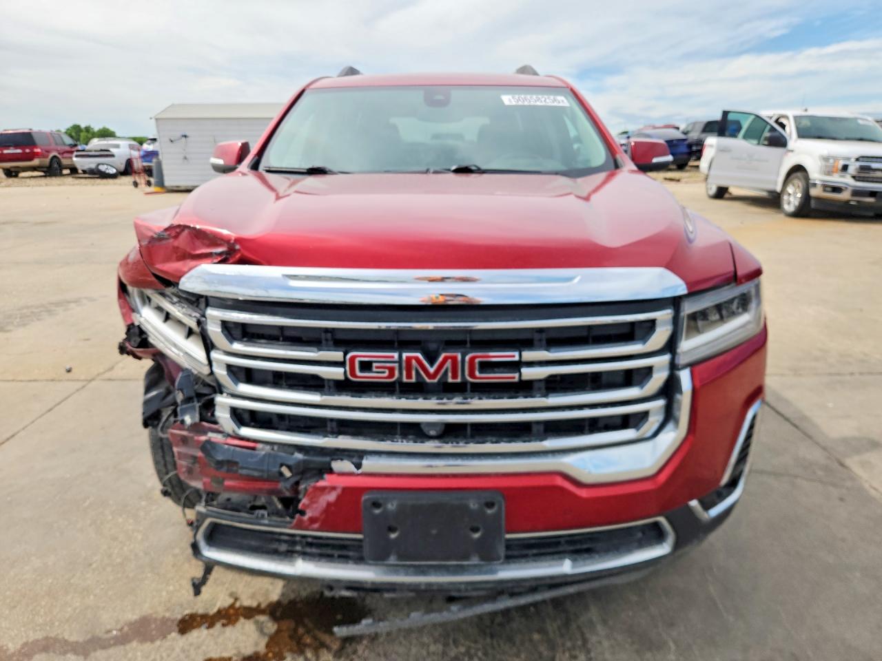 2021 Gmc Acadia Slt Red vin: 1GKKNMLSXMZ233629