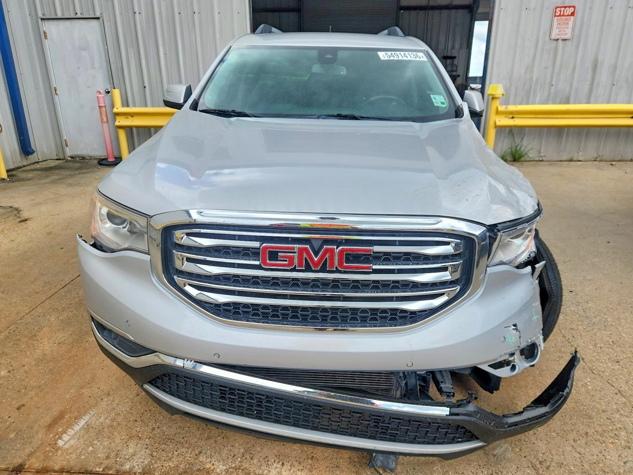 2017 Gmc Acadia Slt-2 Silver vin: 1GKKNNLS3HZ275135