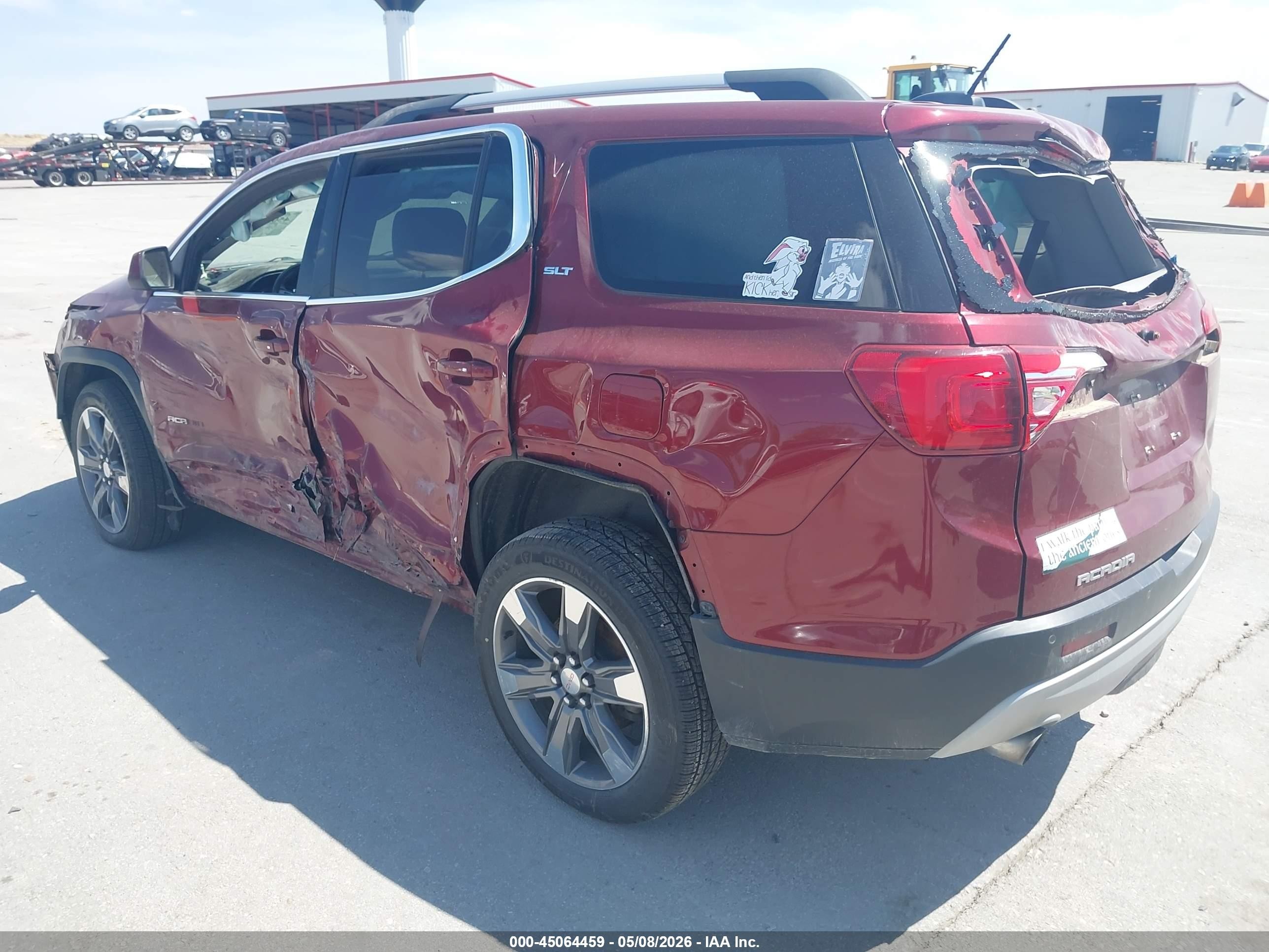 2017 Gmc Acadia Slt-2 Красный vin: 1GKKNNLSXHZ289193