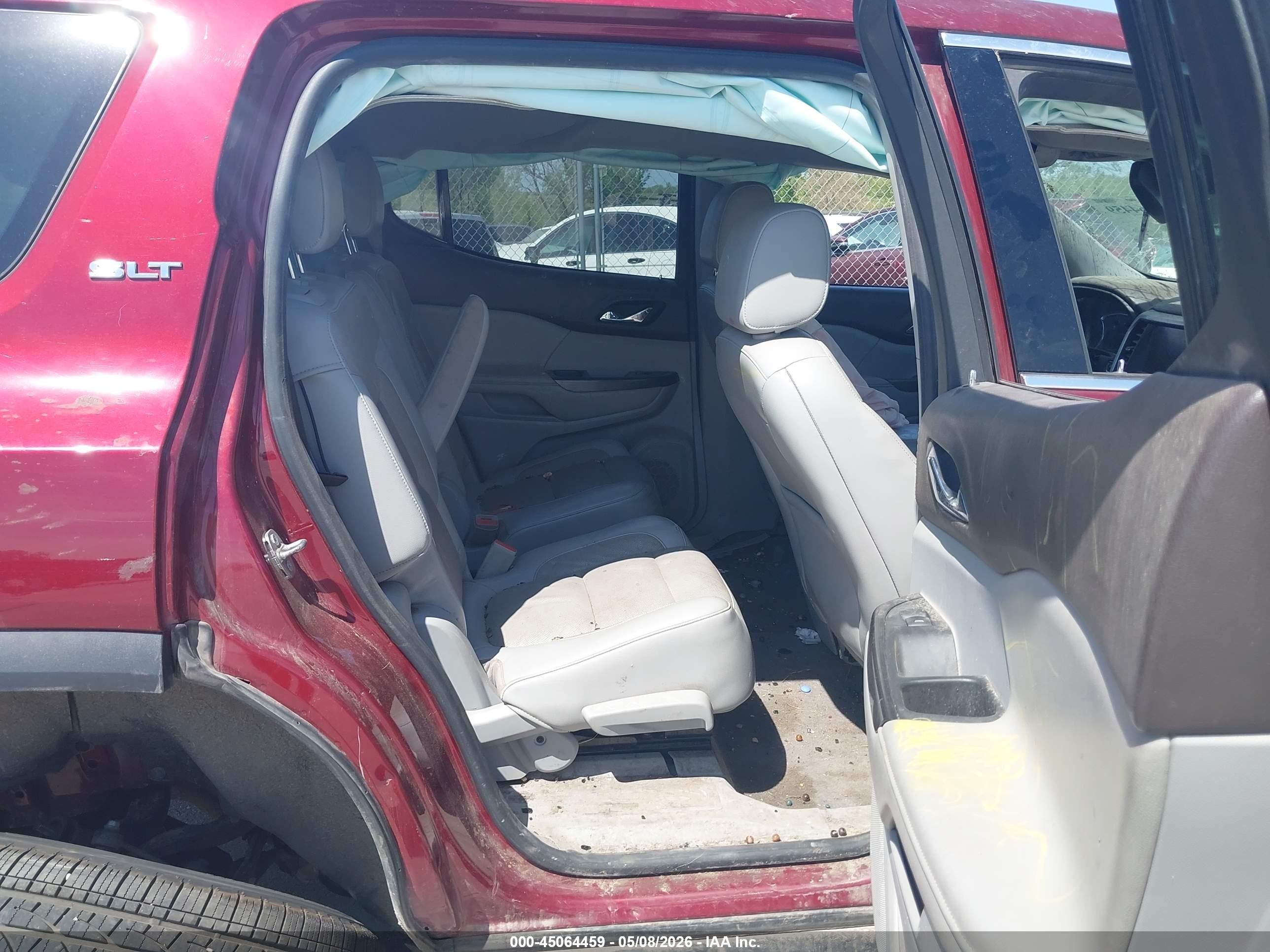 2017 Gmc Acadia Slt-2 Красный vin: 1GKKNNLSXHZ289193