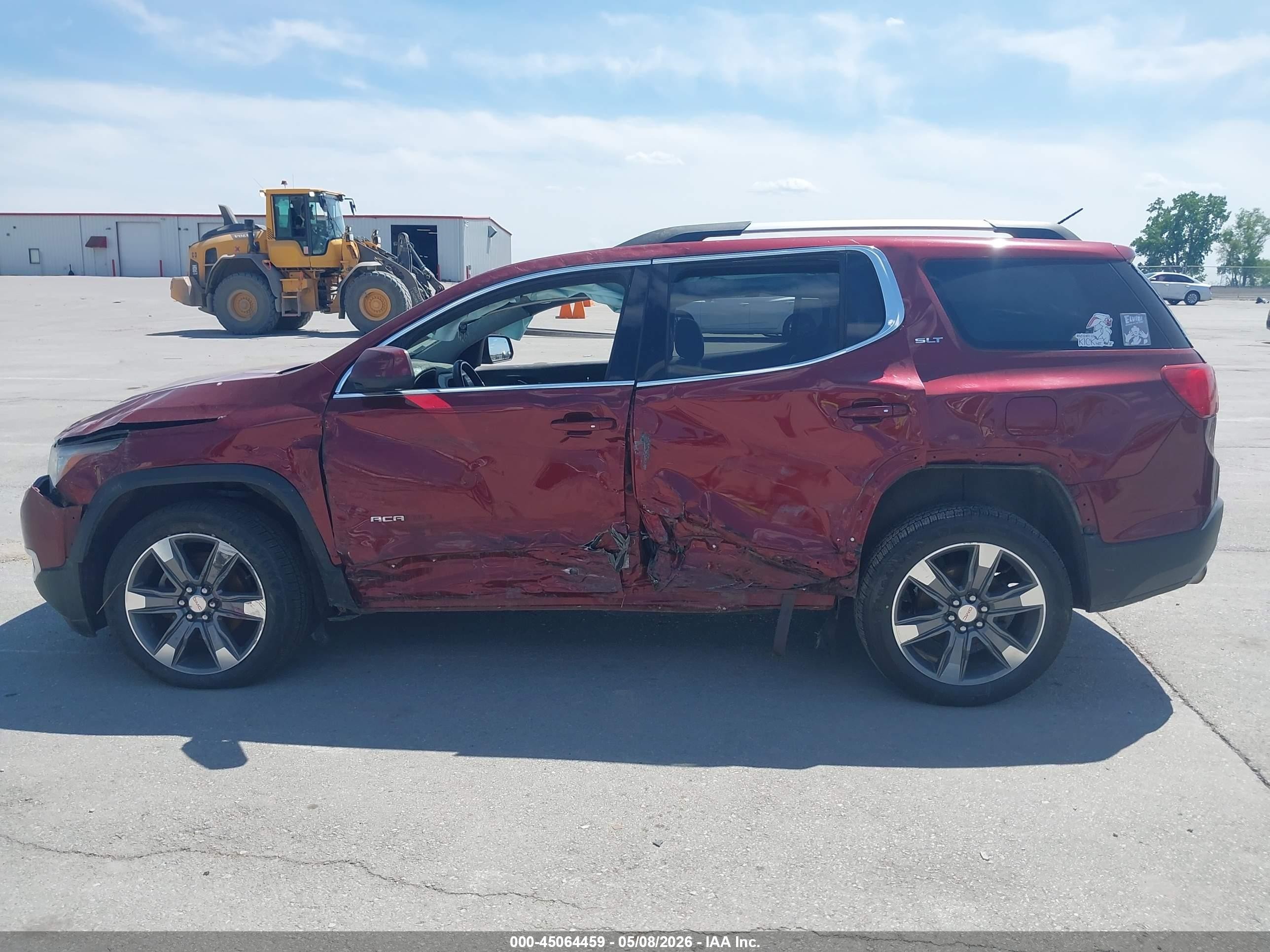 2017 Gmc Acadia Slt-2 Красный vin: 1GKKNNLSXHZ289193