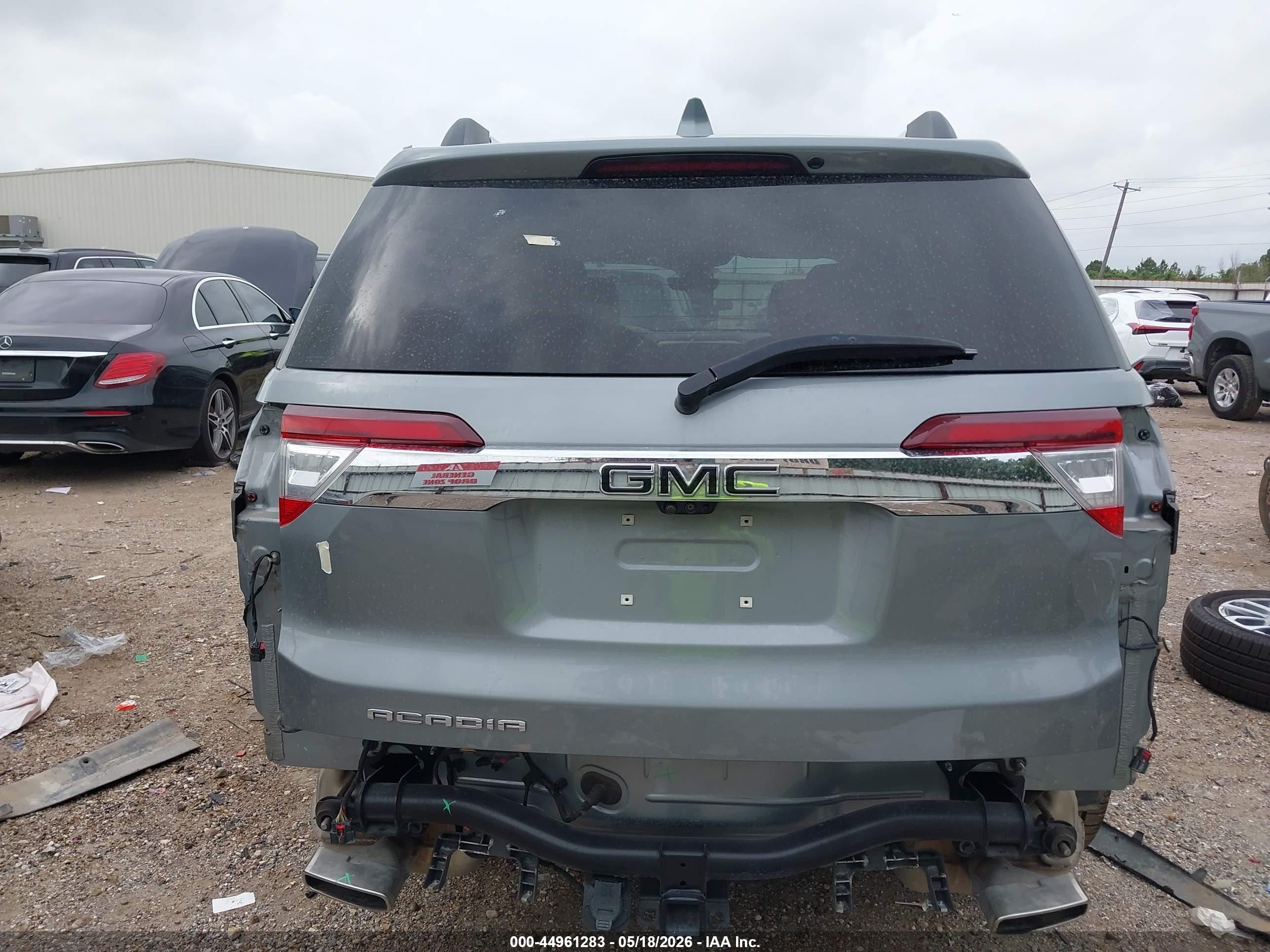 2023 Gmc Acadia Fwd Denali Серый vin: 1GKKNPL42PZ157167