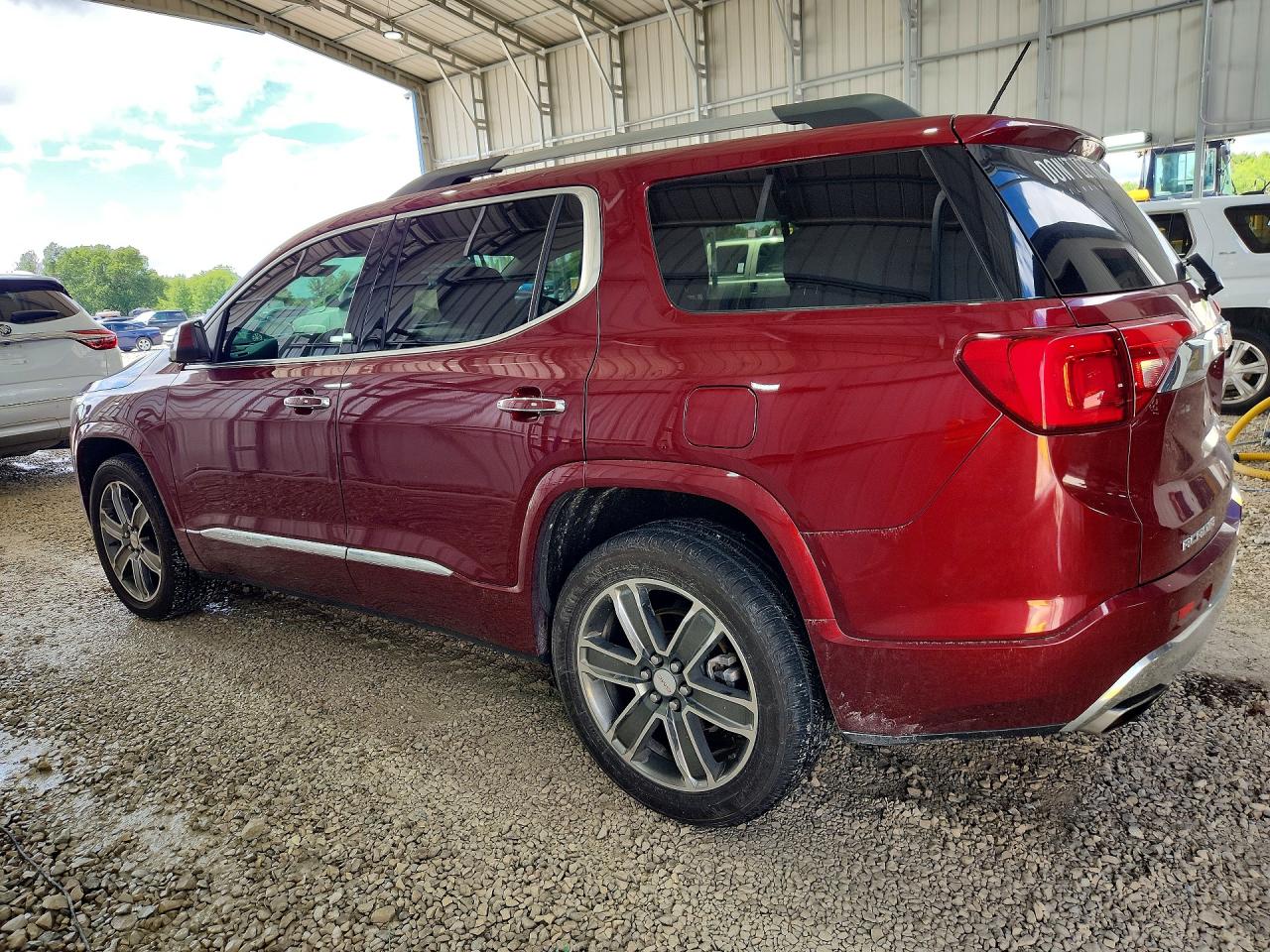 2017 Gmc Acadia Denali Burgundy vin: 1GKKNPLS2HZ147769