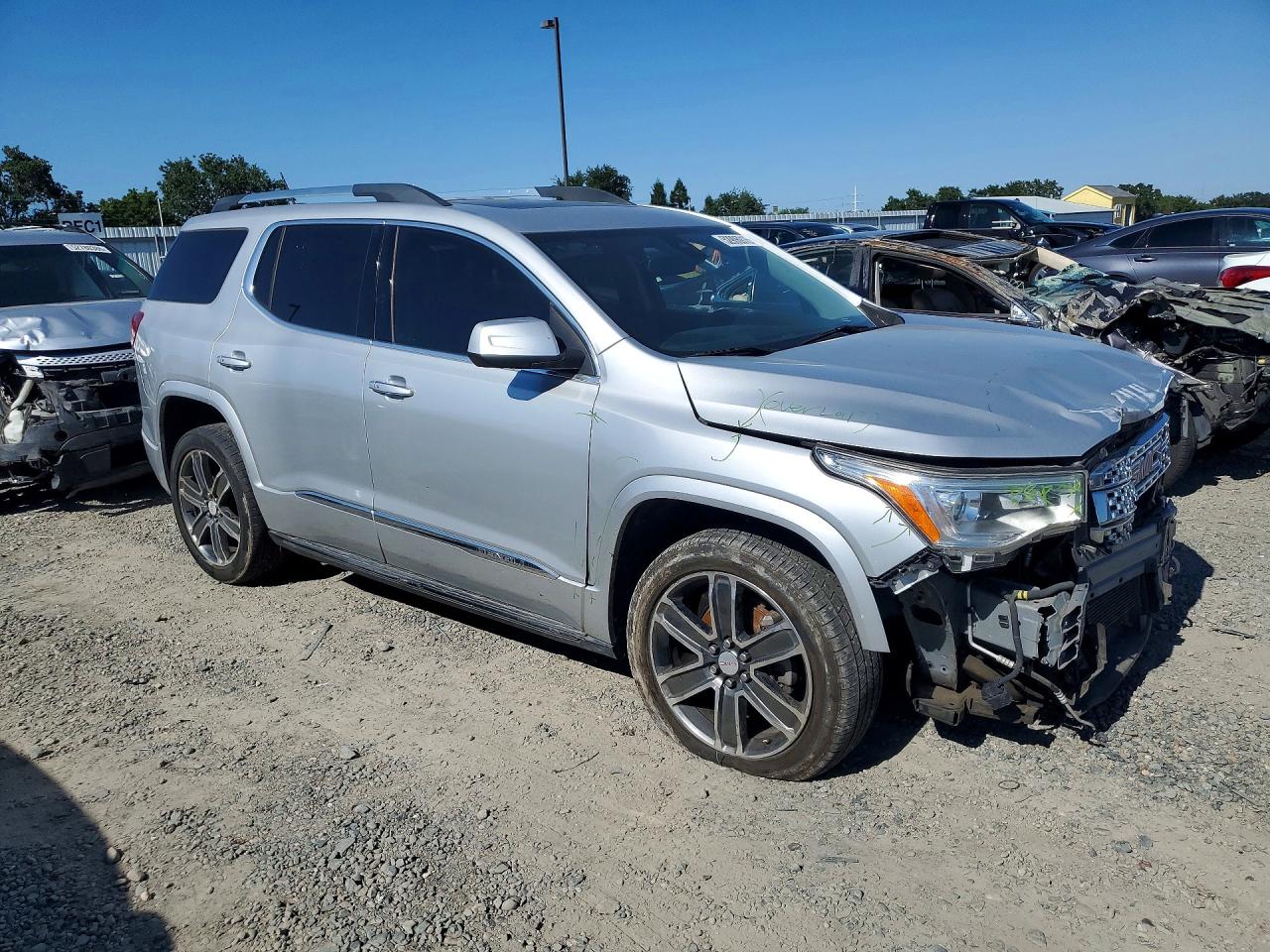 2017 Gmc Acadia Denali Silver vin: 1GKKNPLS2HZ267992