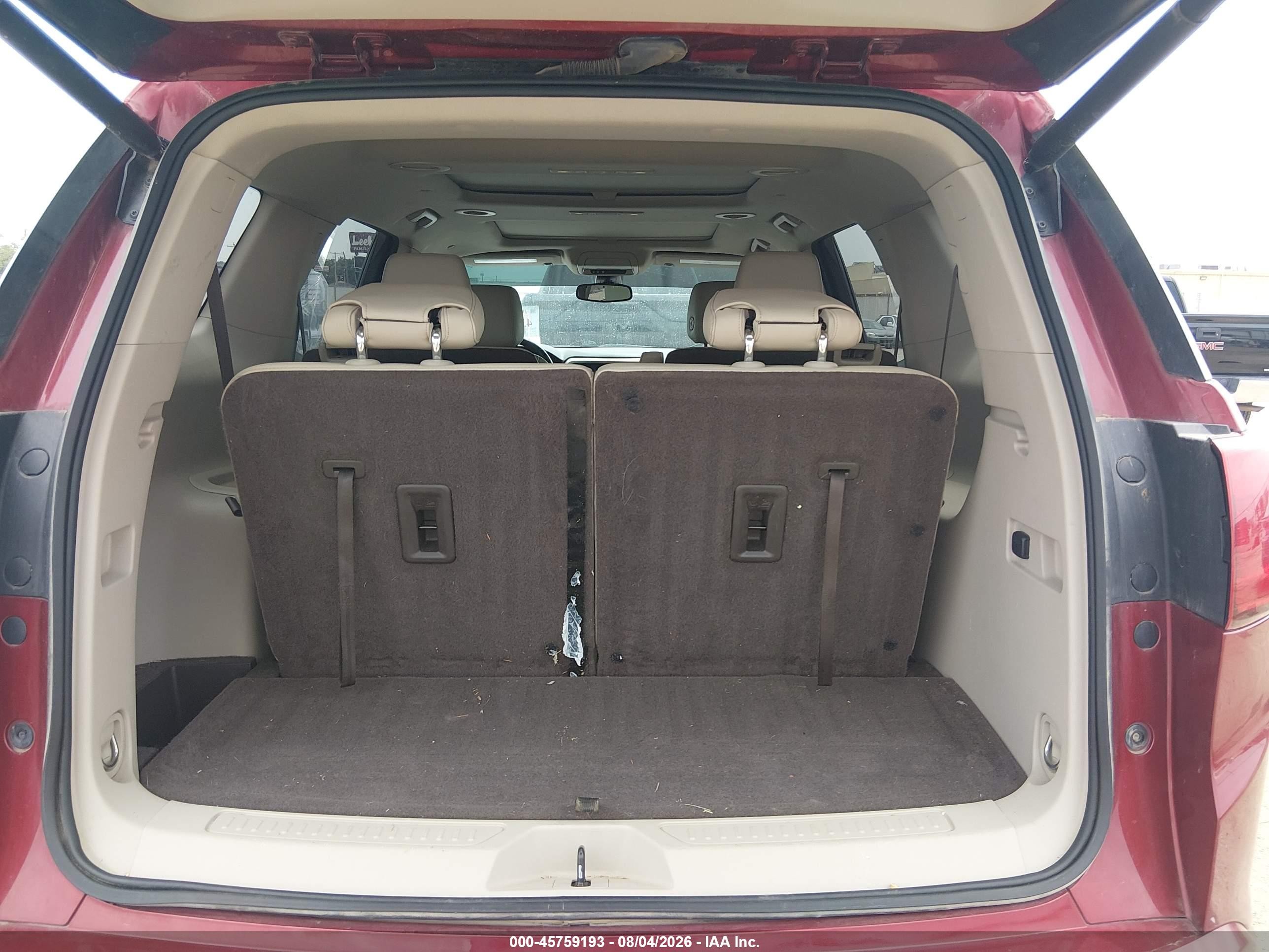 2019 Gmc Acadia Denali Red vin: 1GKKNPLS2KZ157113