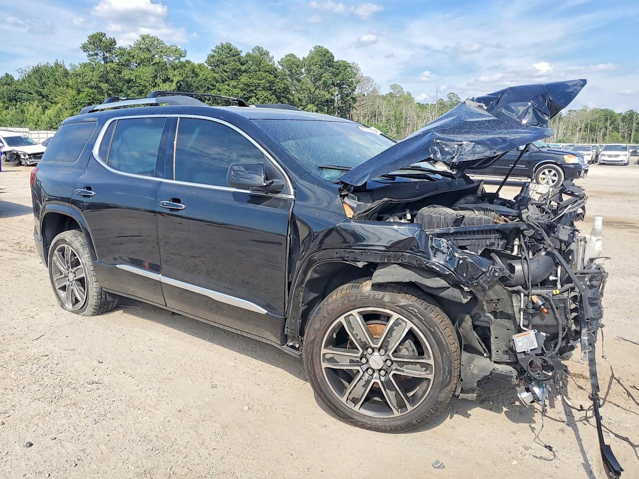 2019 Gmc Acadia Denali Черный vin: 1GKKNPLS2KZ272407
