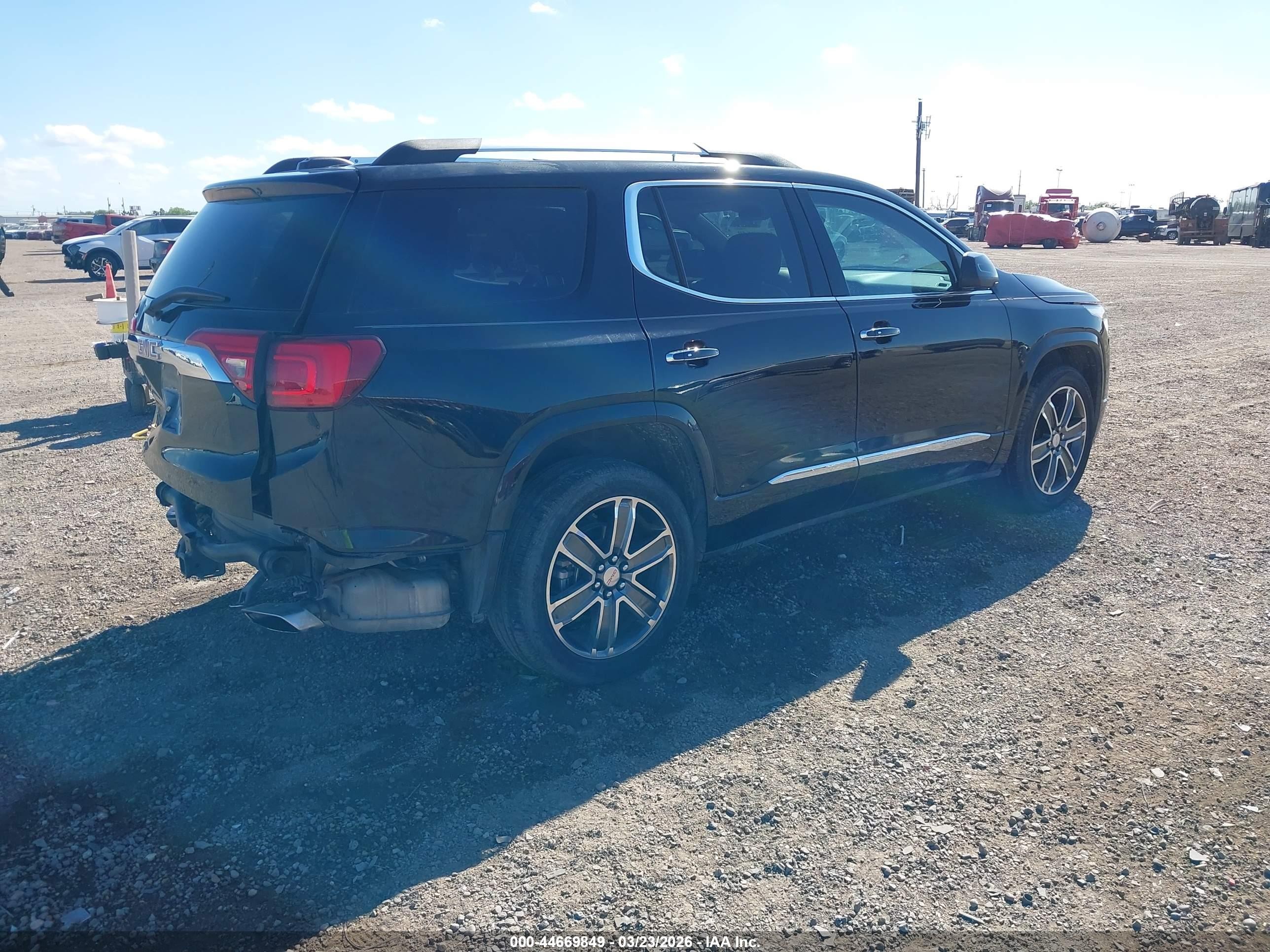 2018 Gmc Acadia Denali Черный vin: 1GKKNPLS3JZ150489
