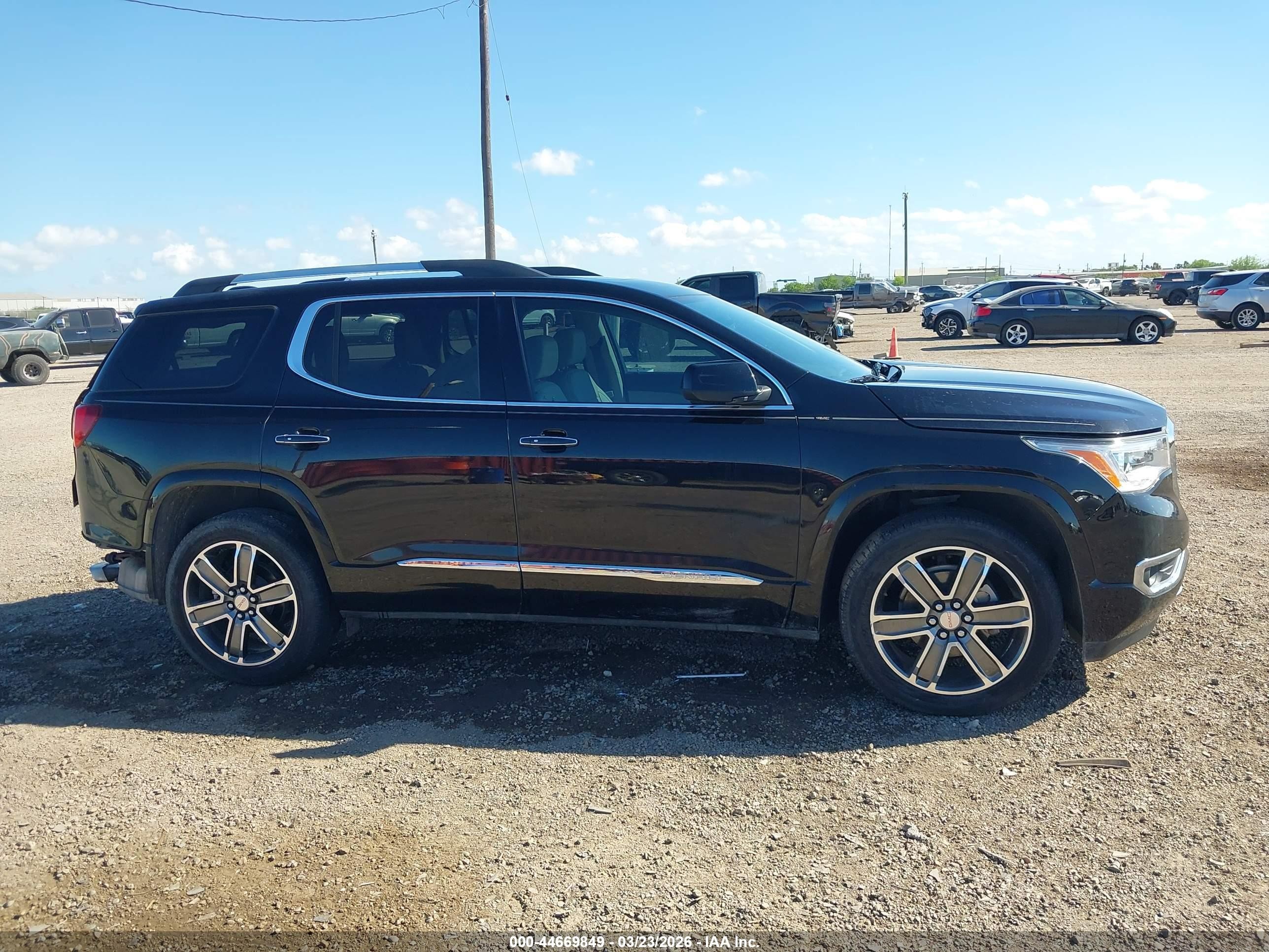 2018 Gmc Acadia Denali Черный vin: 1GKKNPLS3JZ150489