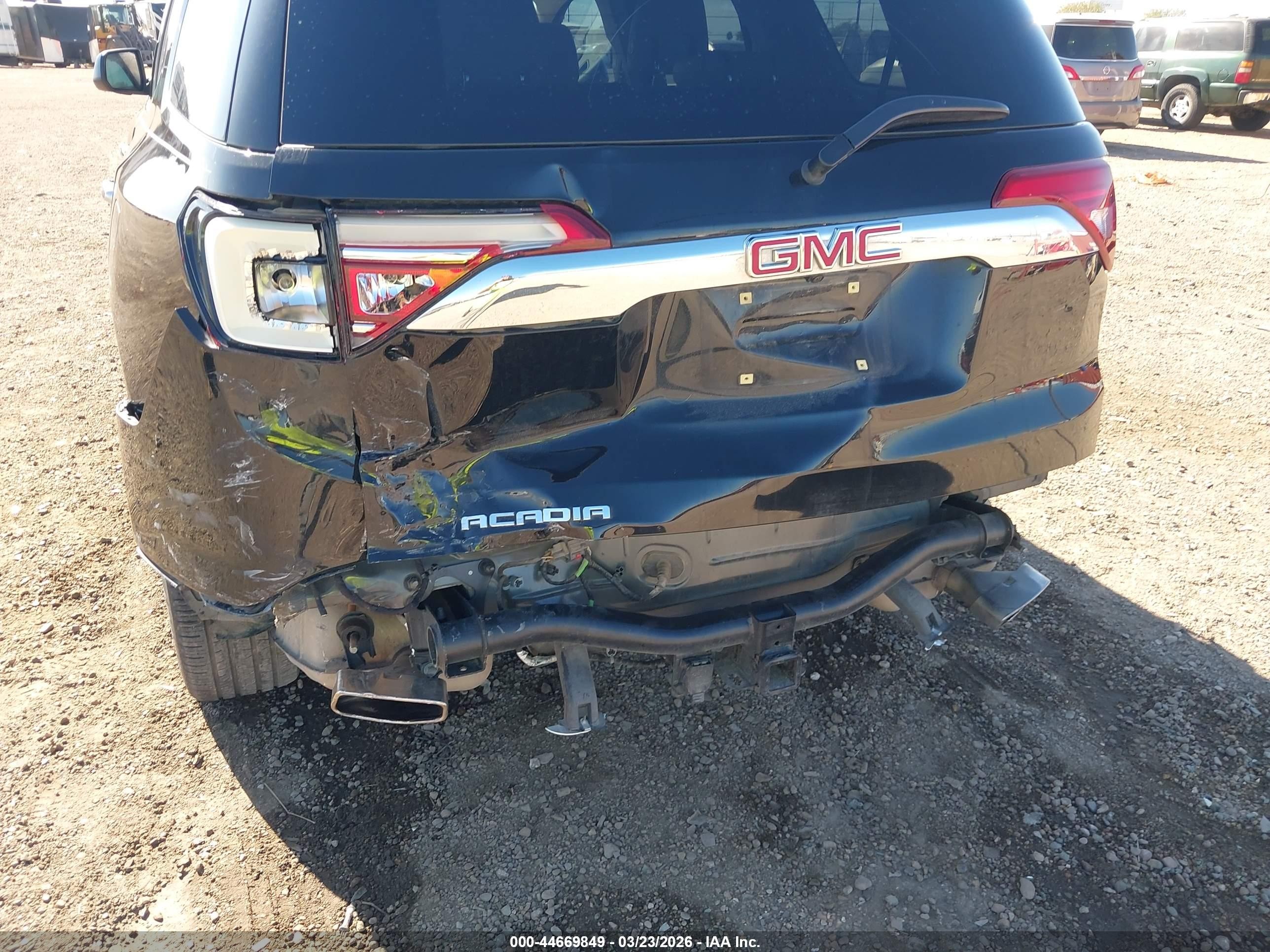 2018 Gmc Acadia Denali Черный vin: 1GKKNPLS3JZ150489