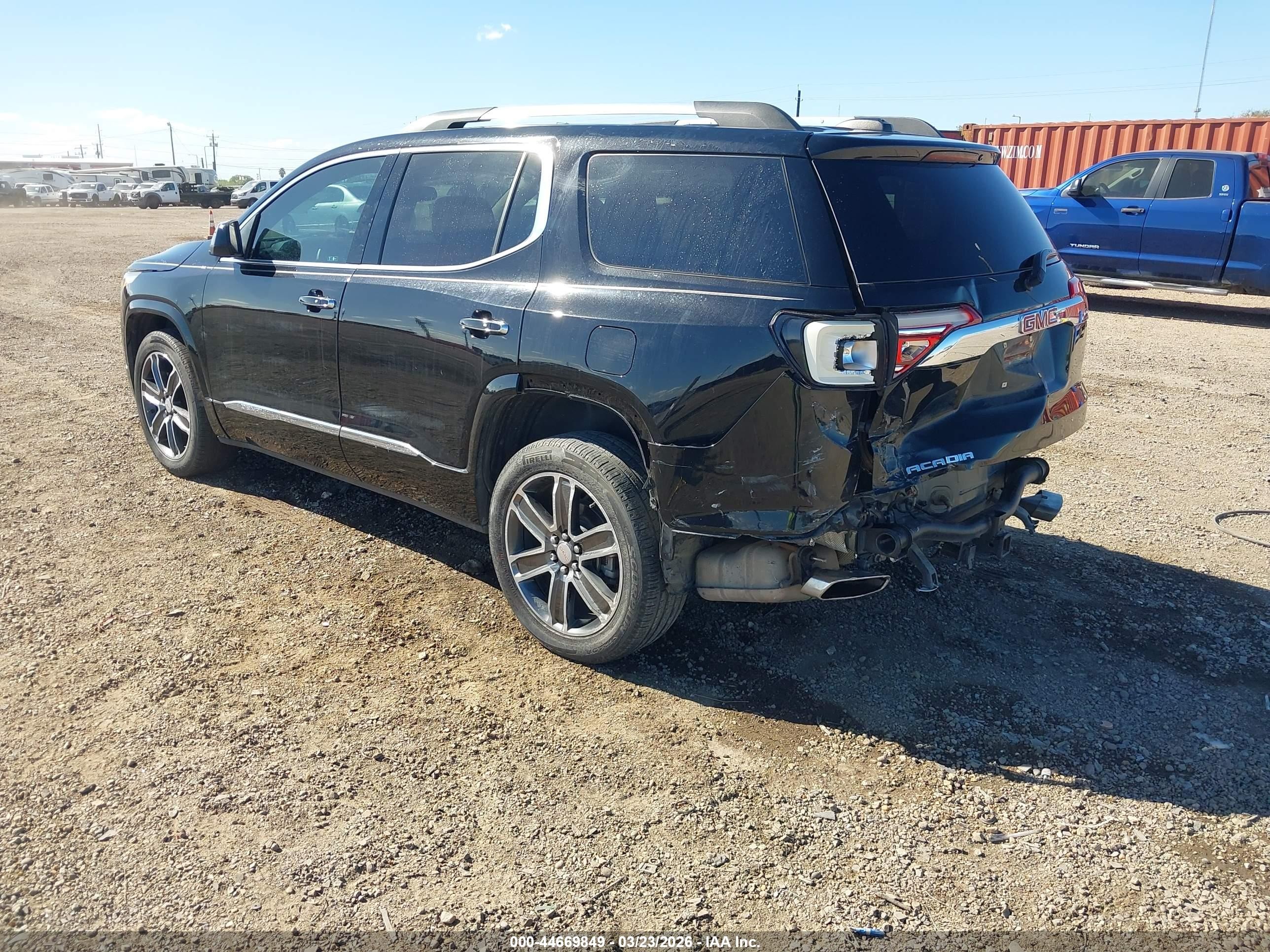2018 Gmc Acadia Denali Черный vin: 1GKKNPLS3JZ150489