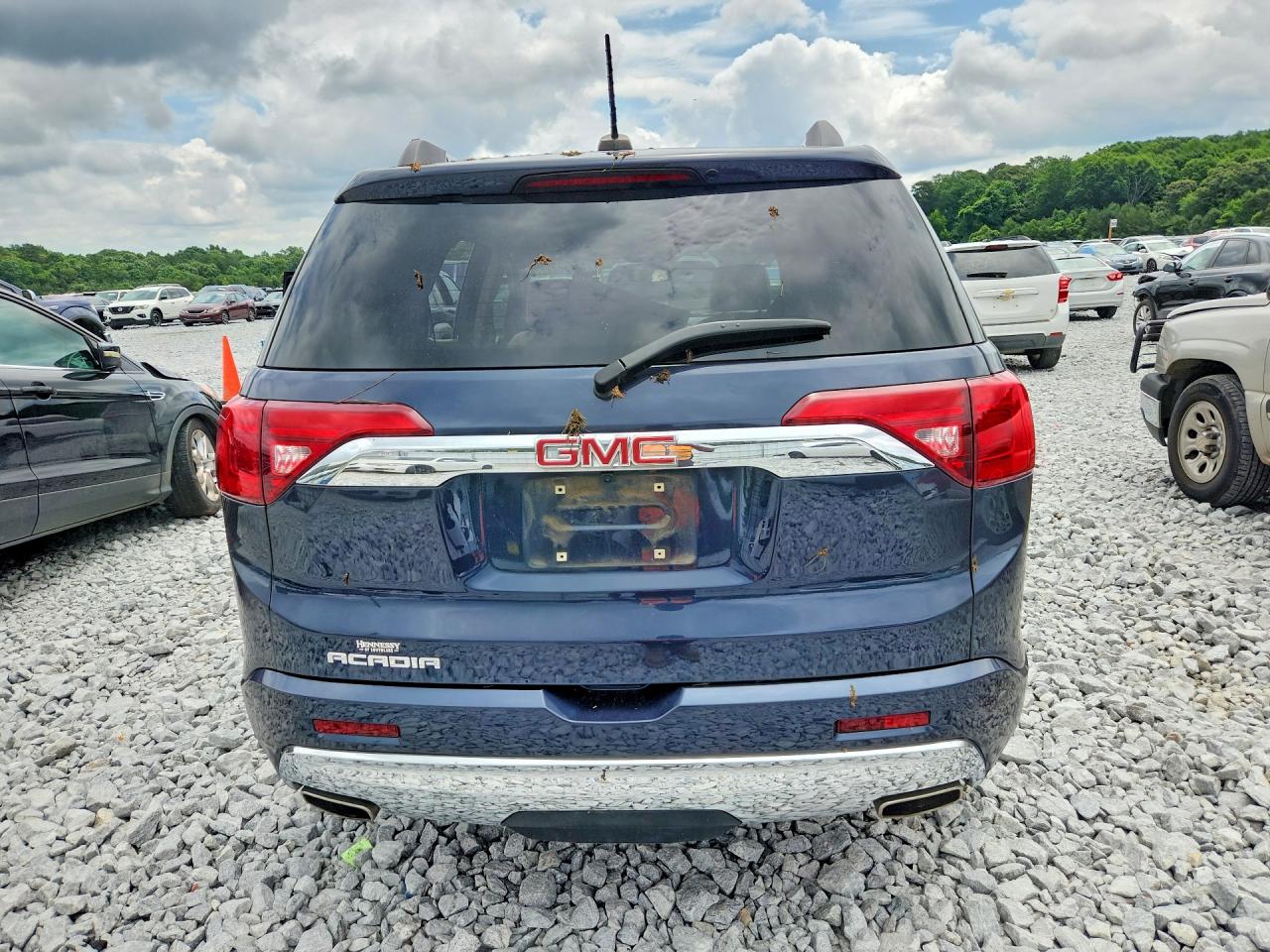 2019 Gmc Acadia Denali Blue vin: 1GKKNPLS4KZ130446
