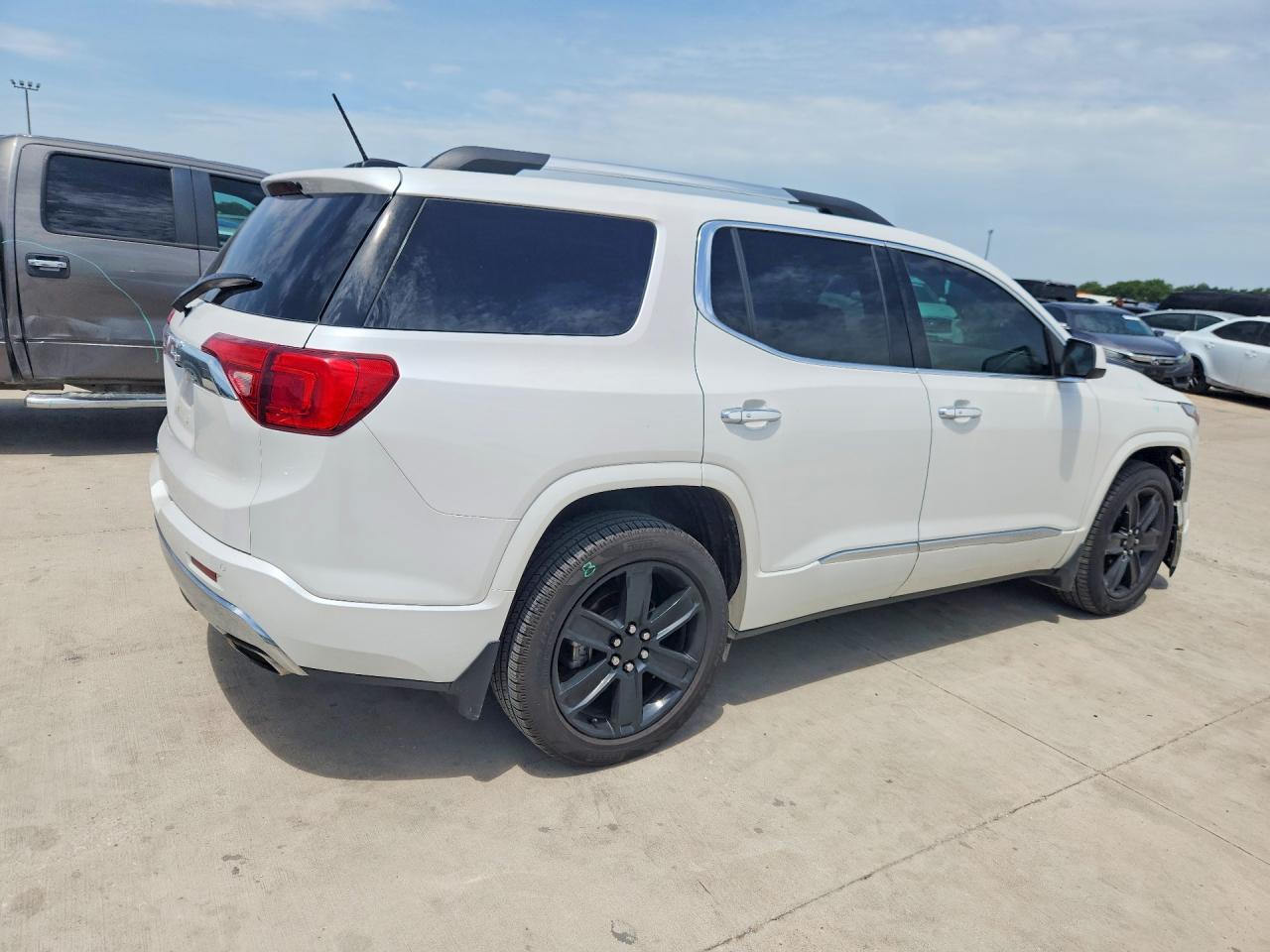 2017 Gmc Acadia Denali Белый vin: 1GKKNPLS5HZ162296