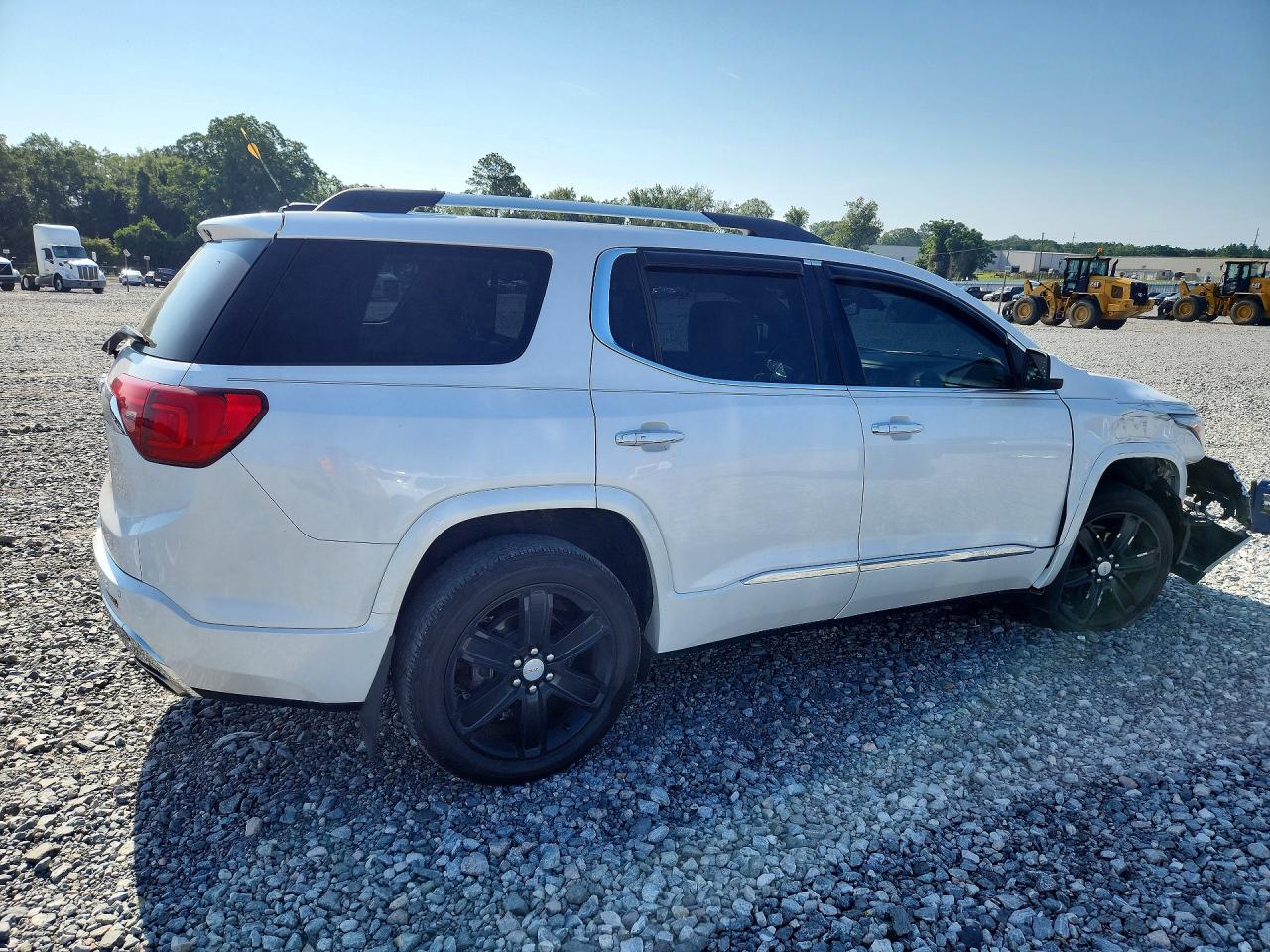 2017 Gmc Acadia Denali Белый vin: 1GKKNPLS5HZ184699