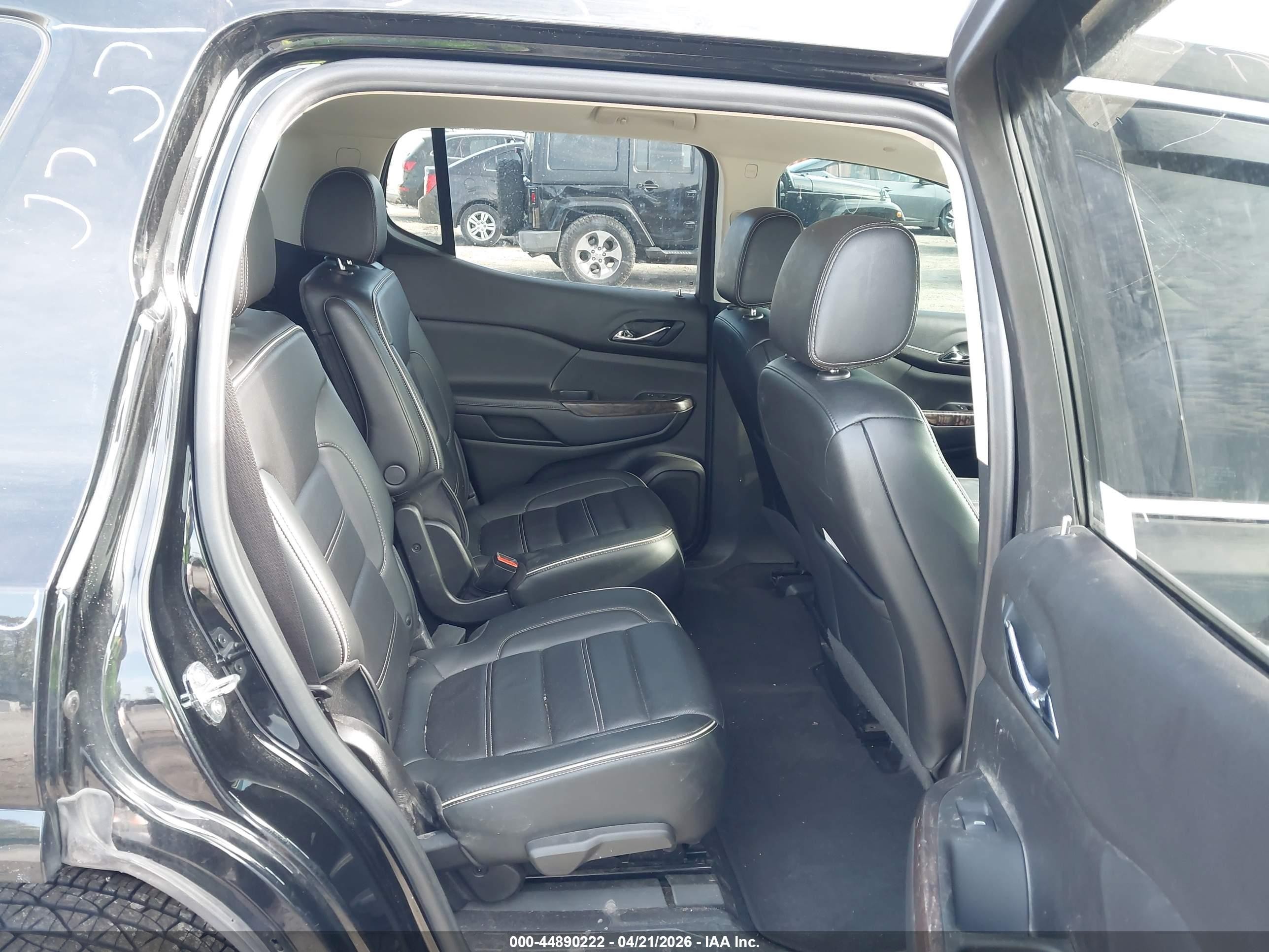 2021 Gmc Acadia Fwd Denali Black vin: 1GKKNPLS6MZ204758
