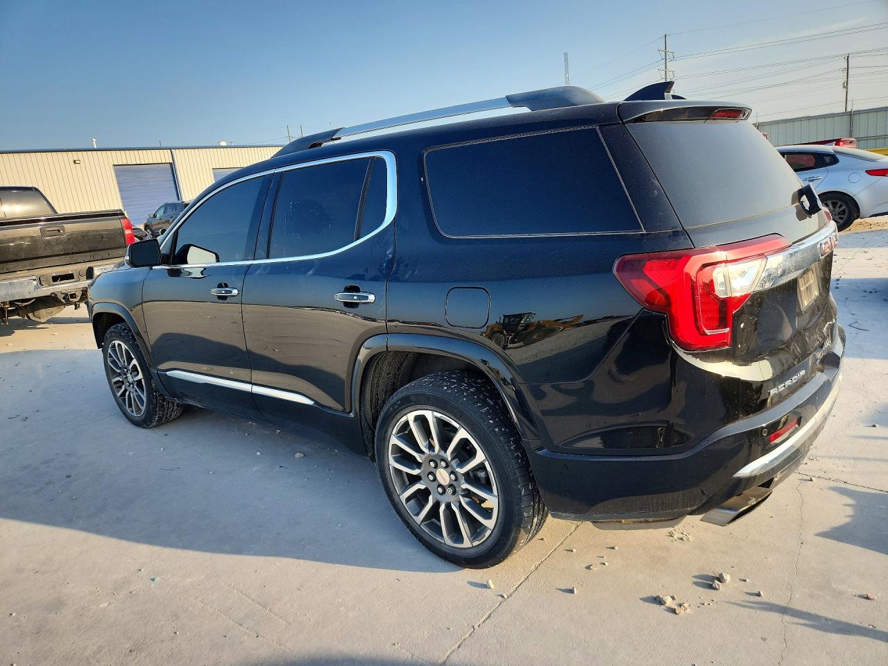 2021 Gmc Acadia Denali Black vin: 1GKKNPLS7MZ133327