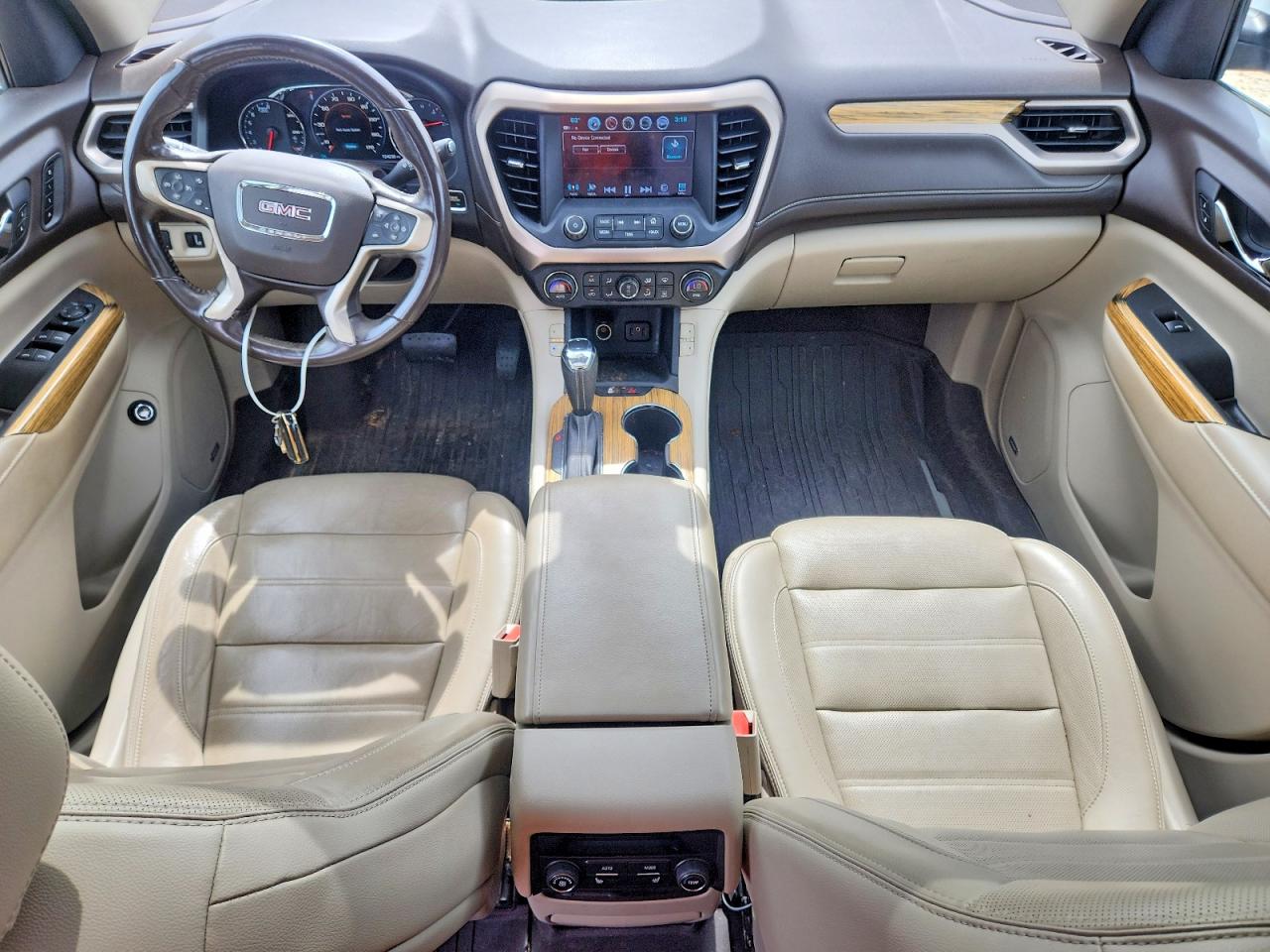 2019 Gmc Acadia Denali White vin: 1GKKNPLS9KZ117529