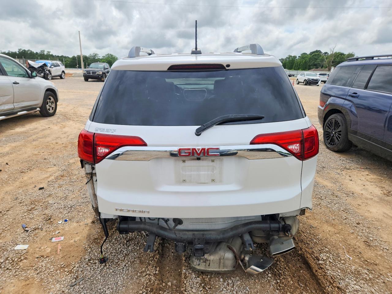 2019 Gmc Acadia Denali White vin: 1GKKNPLS9KZ117529