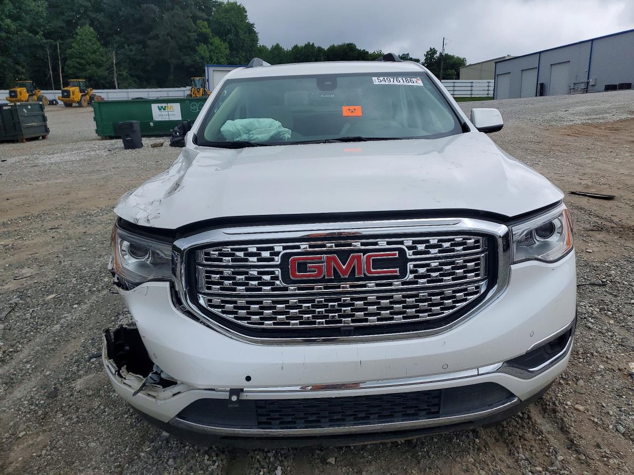 2019 Gmc Acadia Denali Белый vin: 1GKKNPLS9KZ150336