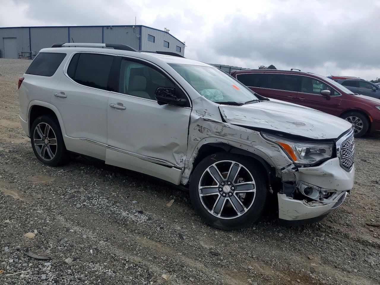 2019 Gmc Acadia Denali Белый vin: 1GKKNPLS9KZ150336