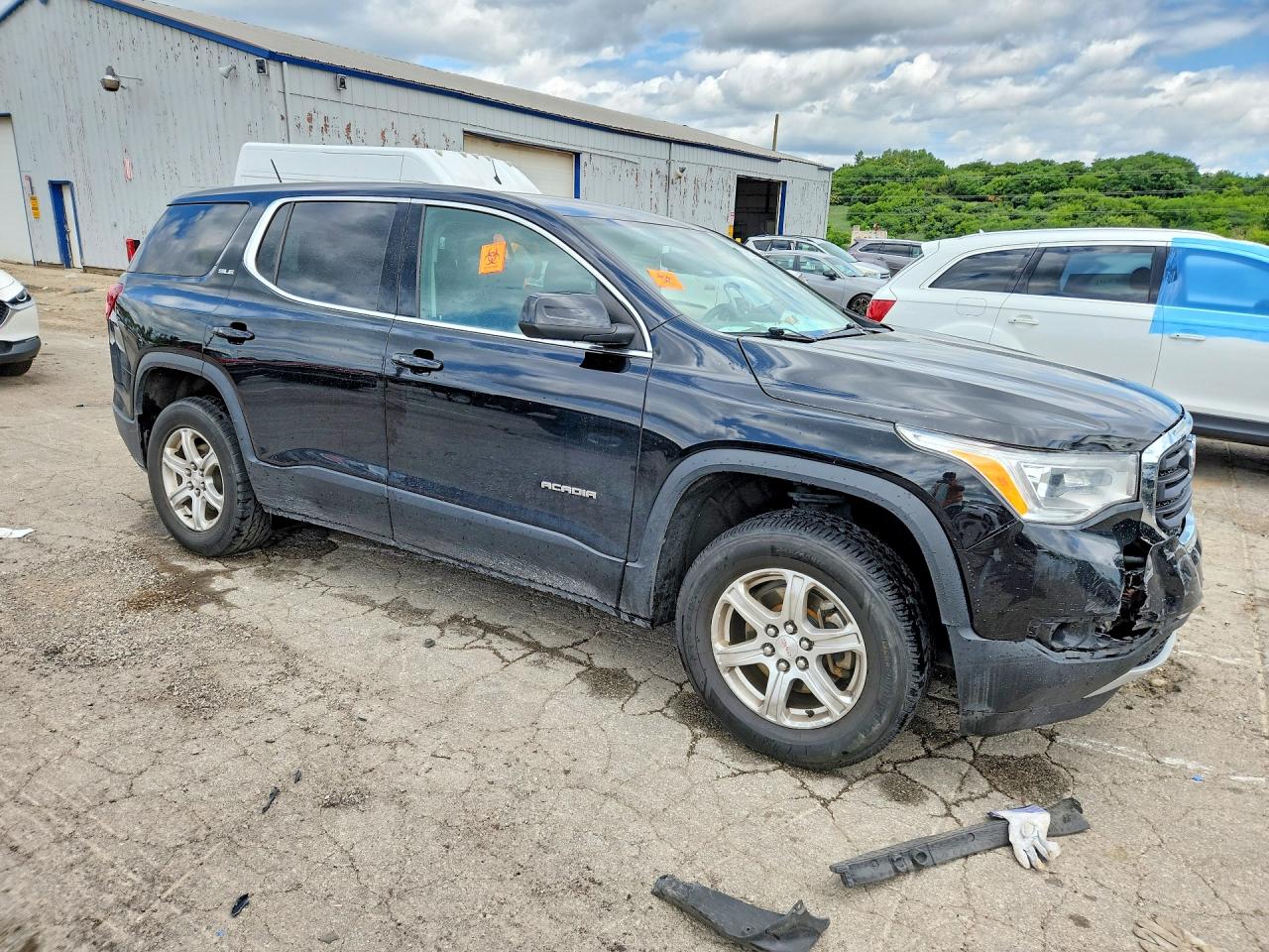 2019 Gmc Acadia Sle Black vin: 1GKKNRLA0KZ224021